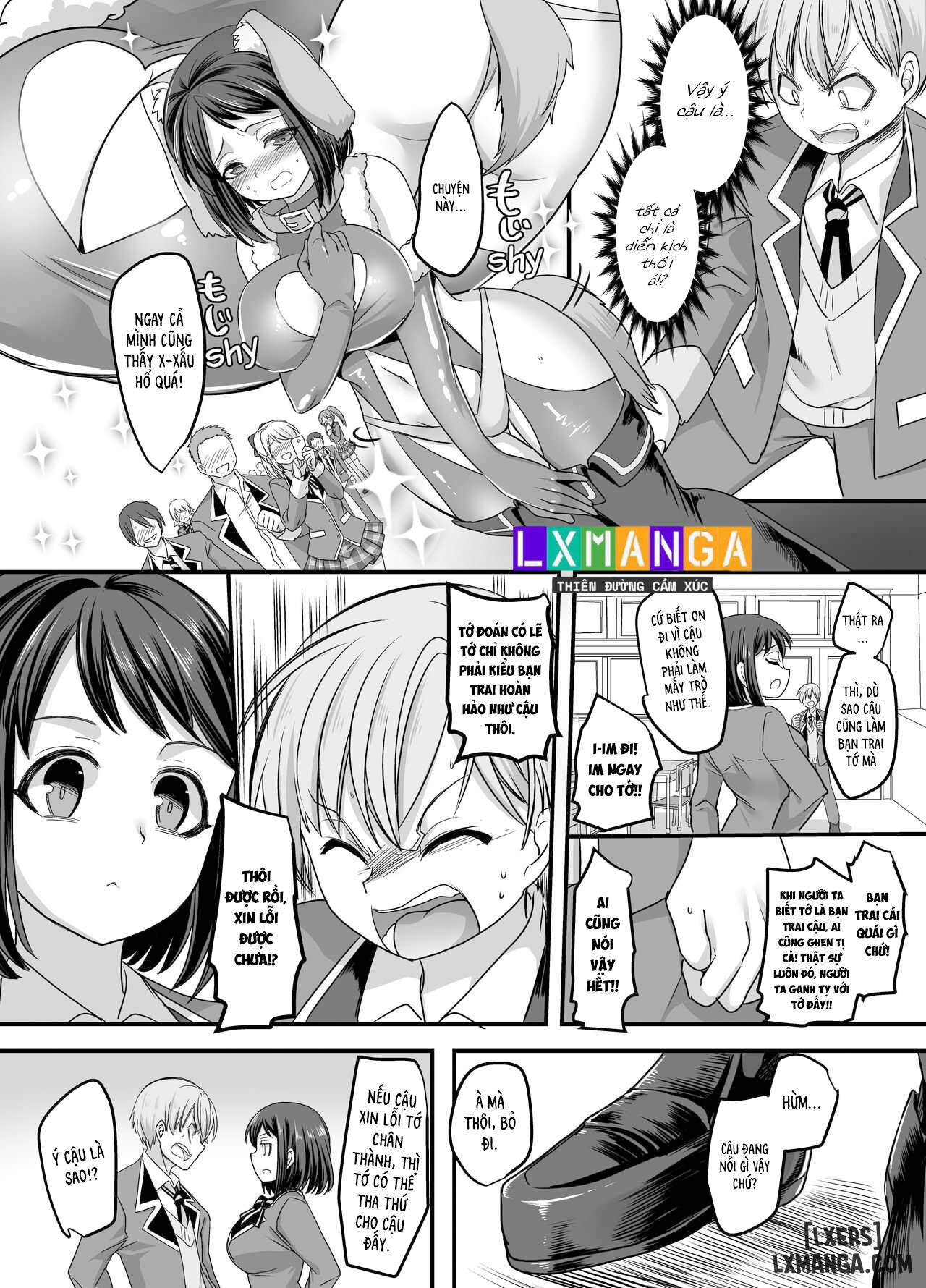 HentaiVN.net - Ảnh 6 - Kanojo no Cosplay ~Chijoku no Nyotaika Choukyou!!~ - Oneshot.