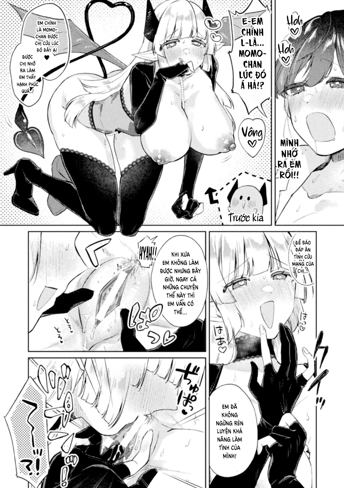 HentaiVN.net - Ảnh 12 - 2D Comic Magazine Succubus Yuri H Vol.3 - 1. Succubus trả ơn