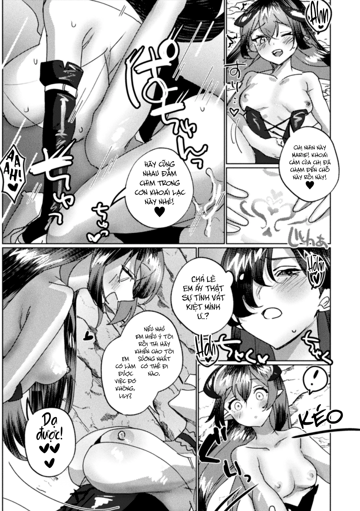HentaiVN.net - Ảnh 17 - 2D Comic Magazine Succubus Yuri H Vol.3 - 2. Ma pháp sư tối thượng vs Succubus tối cao, trận đối đầu bách hợp trực tiếp