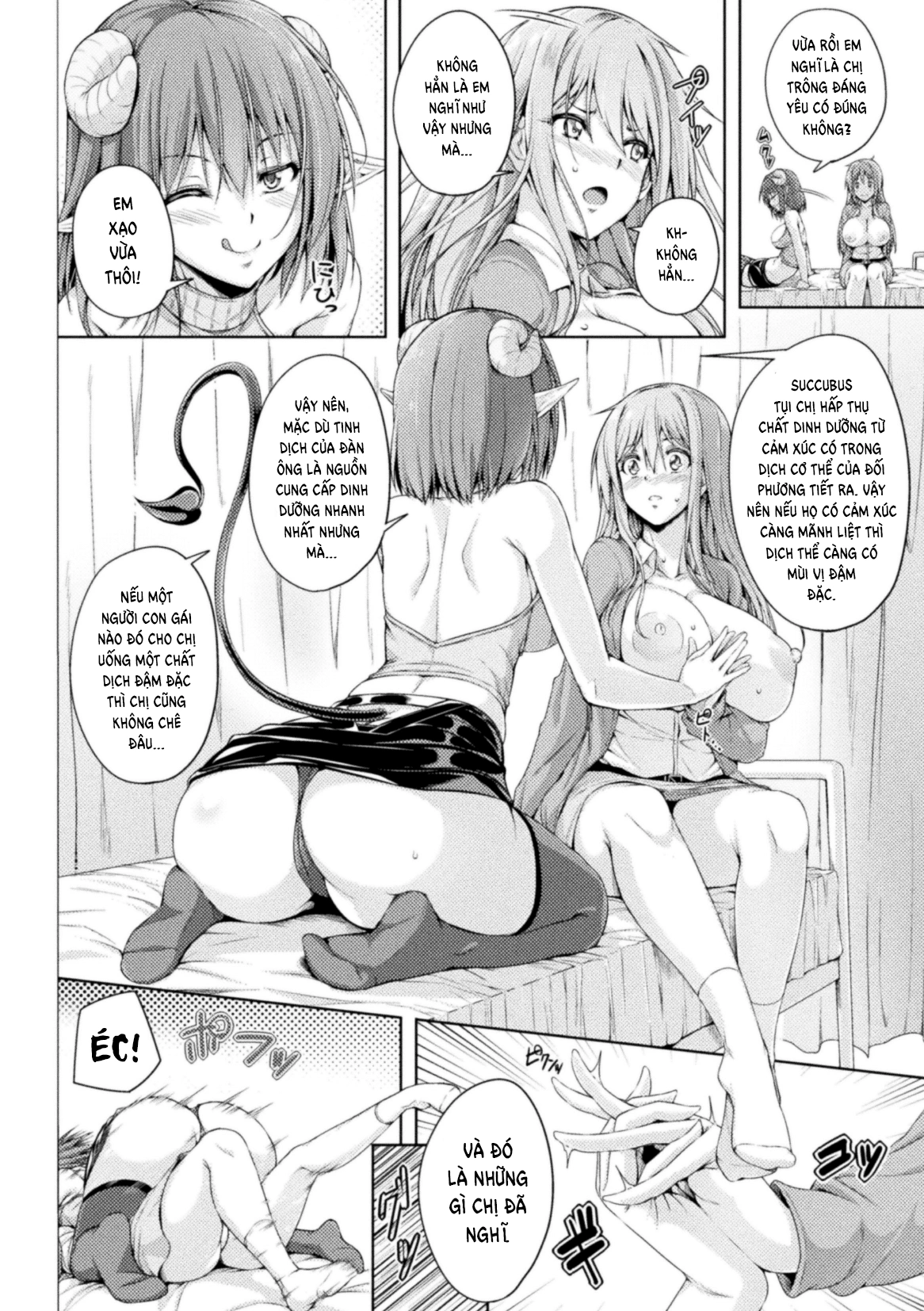HentaiVN.net - Ảnh 14 - 2D Comic Magazine Succubus Yuri H Vol.3 - 3.Bác sĩ Lambda của phòng y tế