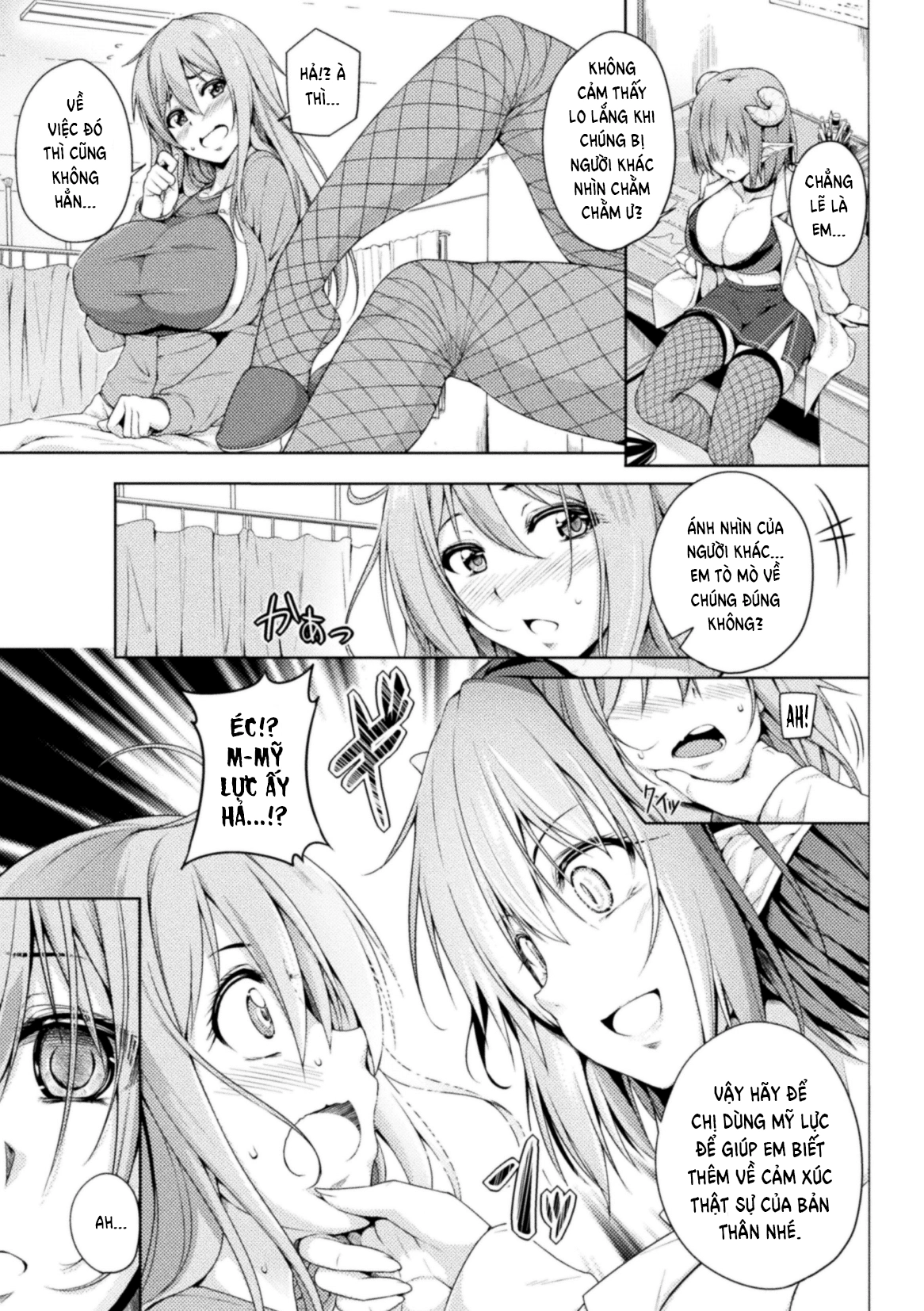 HentaiVN.net - Ảnh 3 - 2D Comic Magazine Succubus Yuri H Vol.3 - 3.Bác sĩ Lambda của phòng y tế