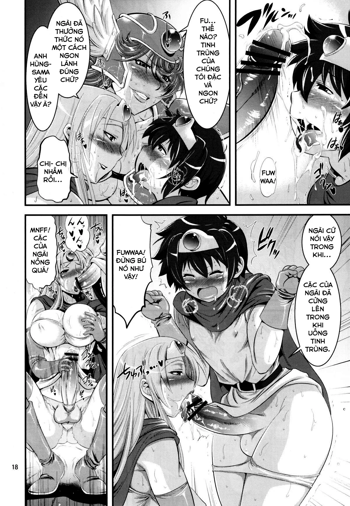 HentaiVN.net - Ảnh 17 - FutaQue - Chap 1