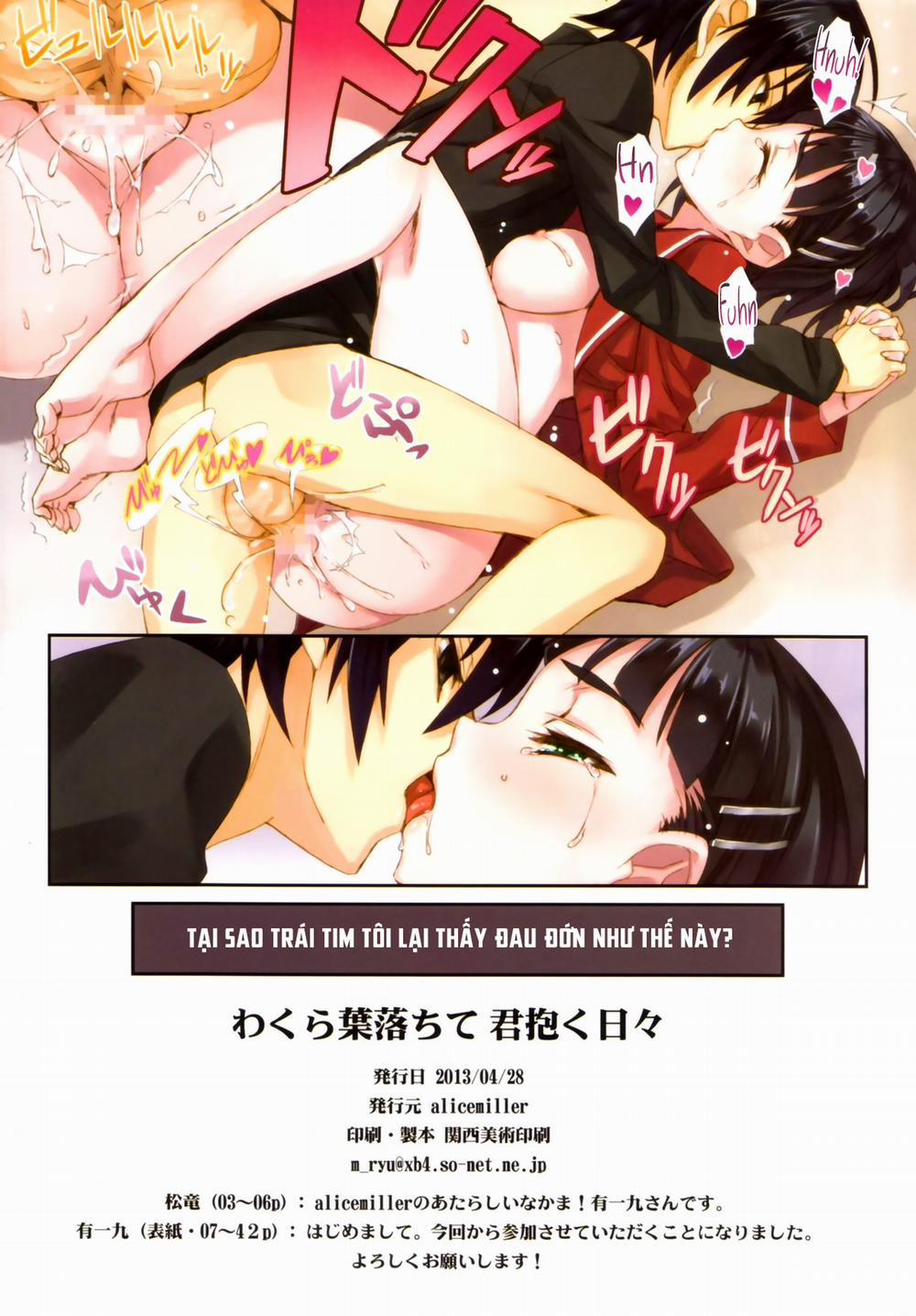 HentaiVN.net - Ảnh 5 - Chiếc Lá Tàn Rơi Mà Anh Ôm Mỗi Ngày (Sword Art Online) [Wakuraba Ochite Kimi Idaku Hibi; The Days the Blighted Leaves Fell, and I Embraced You] - Oneshot