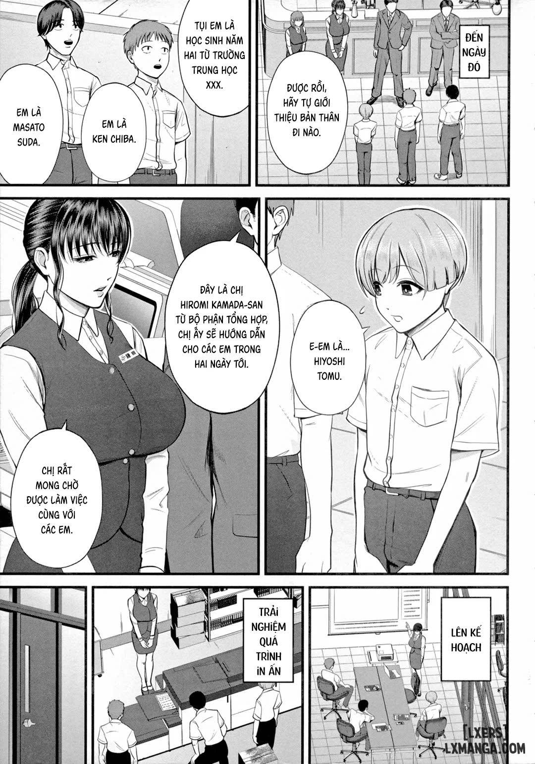 HentaiVN.net - Ảnh 4 - Naisho no Shokuba Taiken - Oneshot