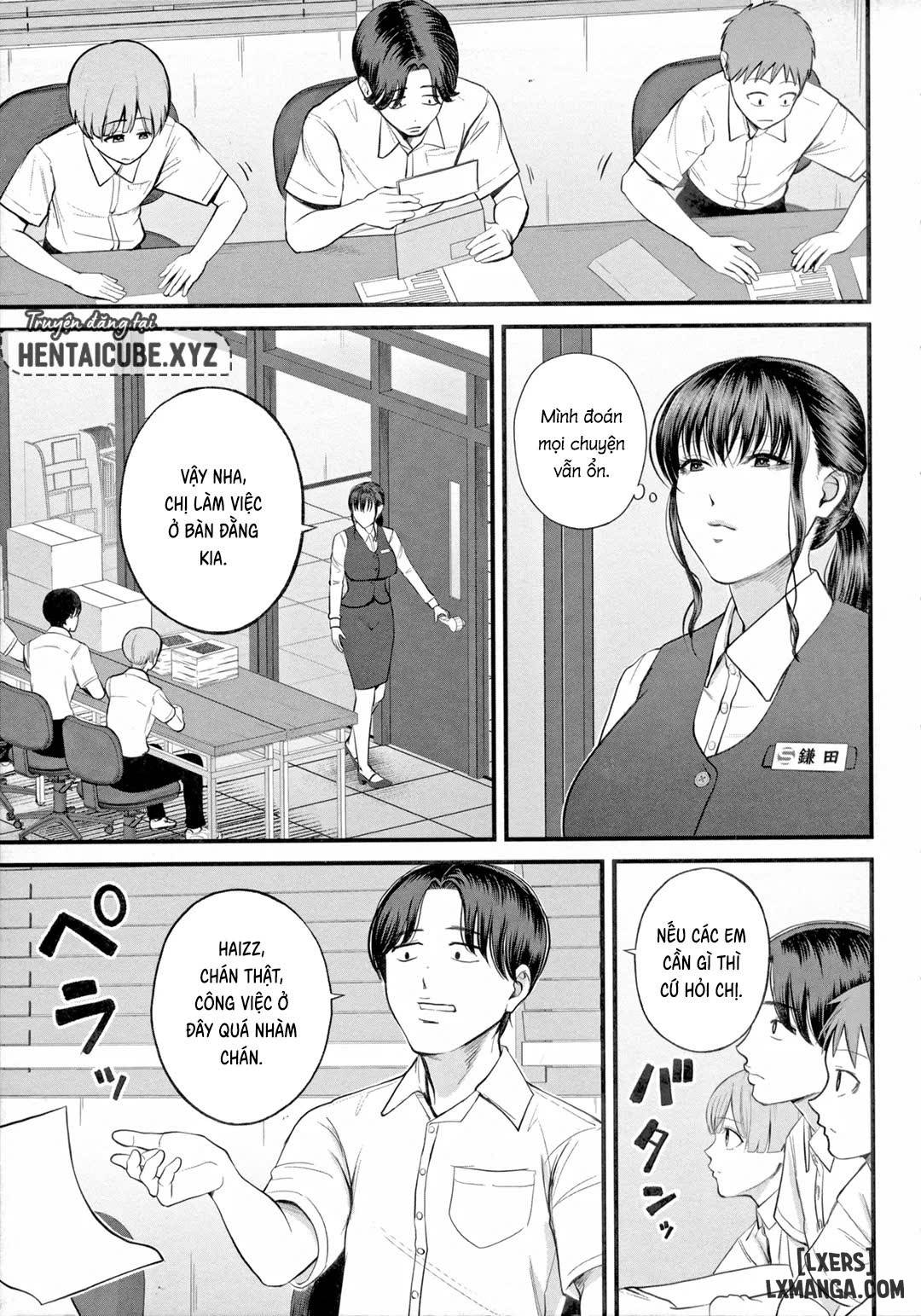 HentaiVN.net - Ảnh 6 - Naisho no Shokuba Taiken - Oneshot