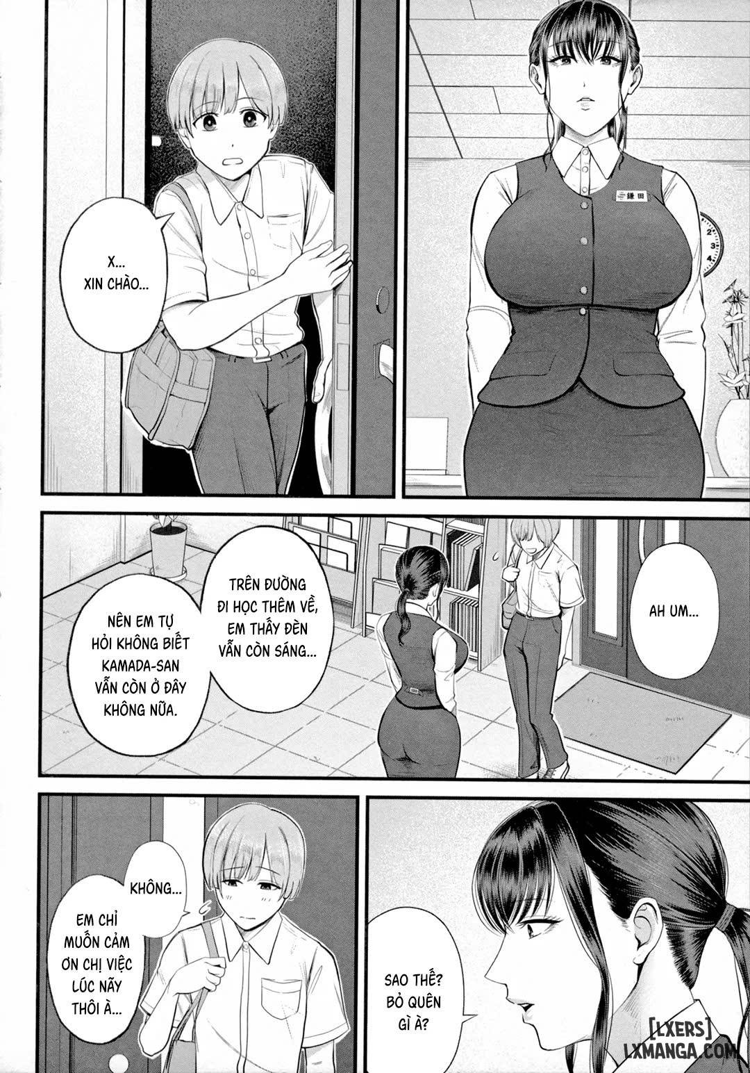 HentaiVN.net - Ảnh 9 - Naisho no Shokuba Taiken - Oneshot
