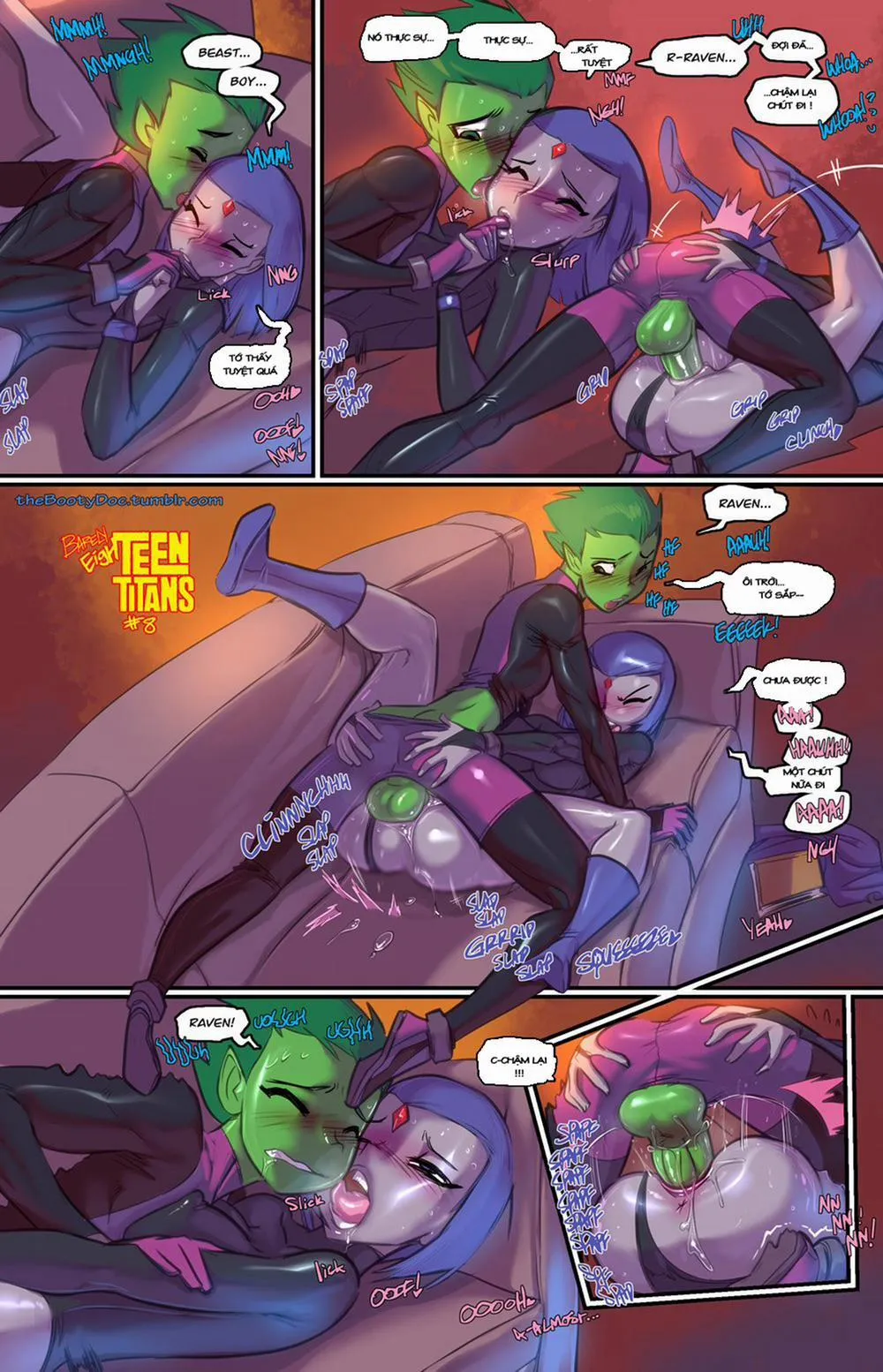 HentaiVN.net - Ảnh 9 - Barely EighTeen Titans (Teen Titans) - Oneshot [FullColor]