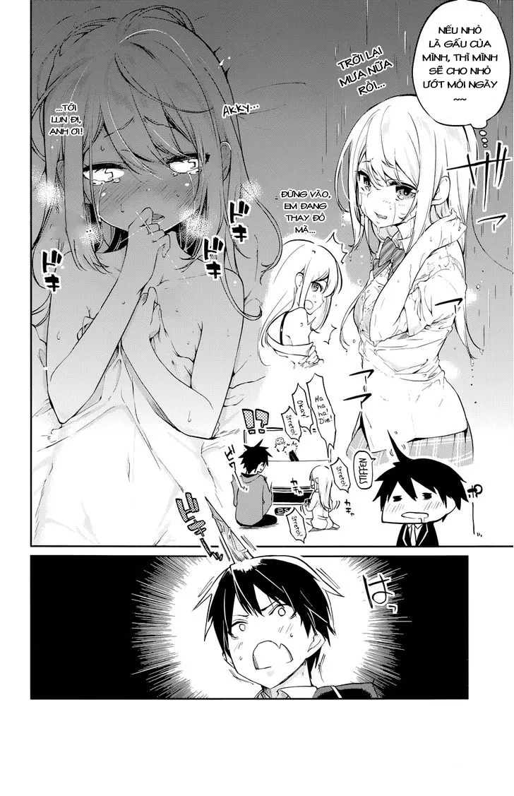 HentaiVN.net - Ảnh 16 - Con quỷ ngu ngốc dám nhờn với các chị thiên thần [Oroka na Tenshi wa Akuma to Odoru; The Foolish Angel Dances with Demons] - Chap 1