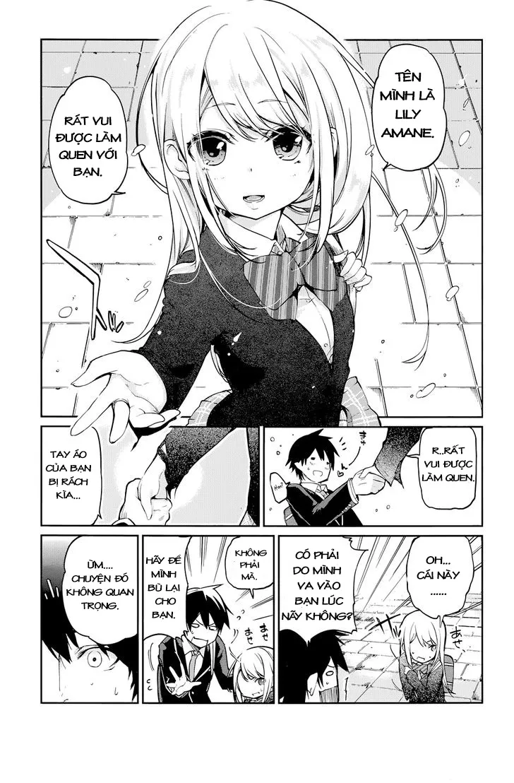HentaiVN.net - Ảnh 30 - Con quỷ ngu ngốc dám nhờn với các chị thiên thần [Oroka na Tenshi wa Akuma to Odoru; The Foolish Angel Dances with Demons] - Chap 1