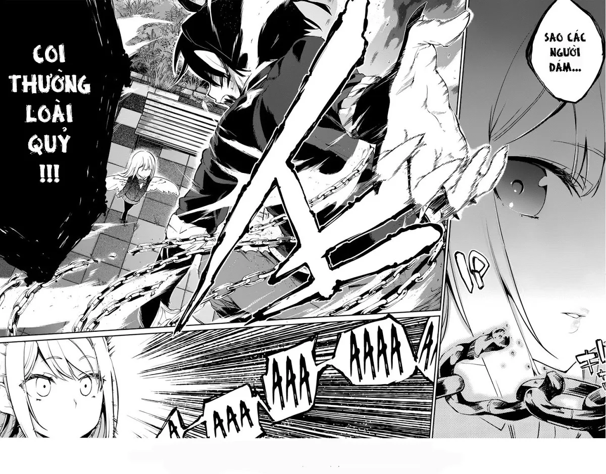 HentaiVN.net - Ảnh 55 - Con quỷ ngu ngốc dám nhờn với các chị thiên thần [Oroka na Tenshi wa Akuma to Odoru; The Foolish Angel Dances with Demons] - Chap 1