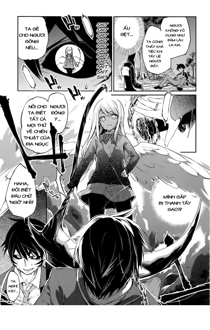 HentaiVN.net - Ảnh 61 - Con quỷ ngu ngốc dám nhờn với các chị thiên thần [Oroka na Tenshi wa Akuma to Odoru; The Foolish Angel Dances with Demons] - Chap 1