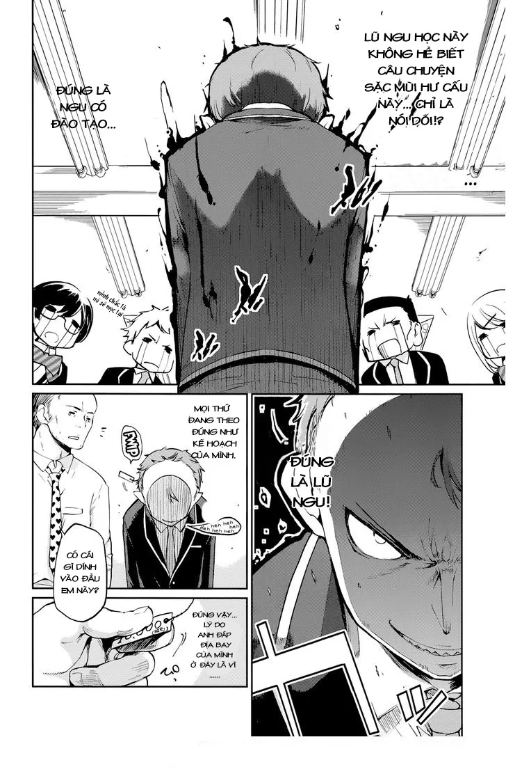 HentaiVN.net - Ảnh 9 - Con quỷ ngu ngốc dám nhờn với các chị thiên thần [Oroka na Tenshi wa Akuma to Odoru; The Foolish Angel Dances with Demons] - Chap 1