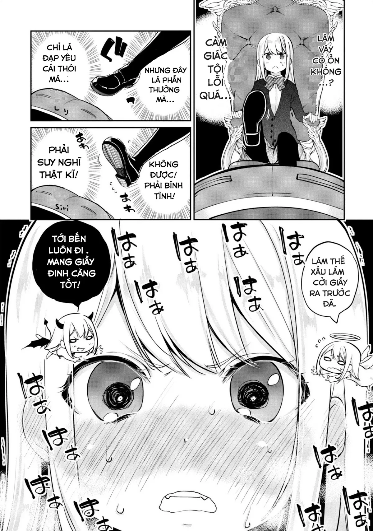 HentaiVN.net - Ảnh 18 - Con quỷ ngu ngốc dám nhờn với các chị thiên thần [Oroka na Tenshi wa Akuma to Odoru; The Foolish Angel Dances with Demons] - Chap 2