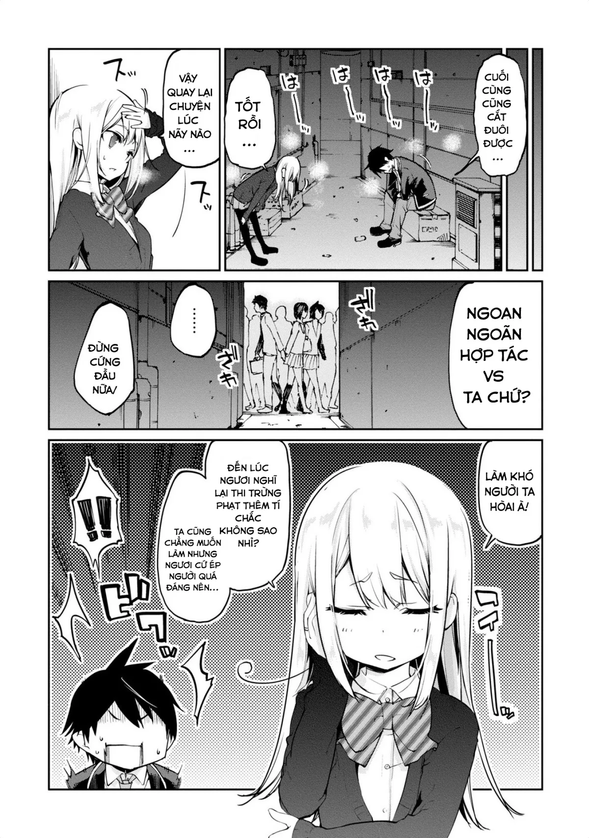 HentaiVN.net - Ảnh 22 - Con quỷ ngu ngốc dám nhờn với các chị thiên thần [Oroka na Tenshi wa Akuma to Odoru; The Foolish Angel Dances with Demons] - Chap 2