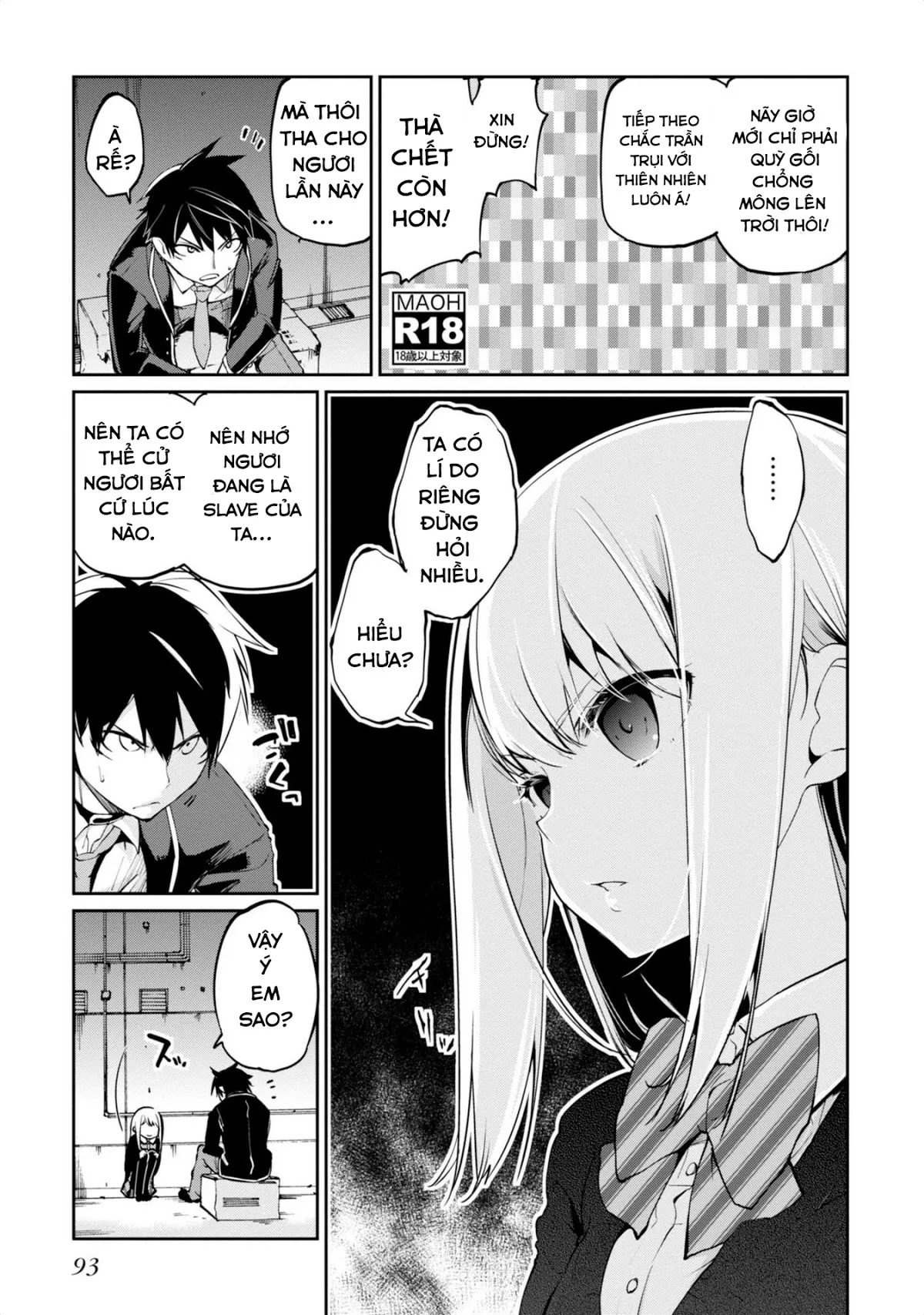 HentaiVN.net - Ảnh 23 - Con quỷ ngu ngốc dám nhờn với các chị thiên thần [Oroka na Tenshi wa Akuma to Odoru; The Foolish Angel Dances with Demons] - Chap 2