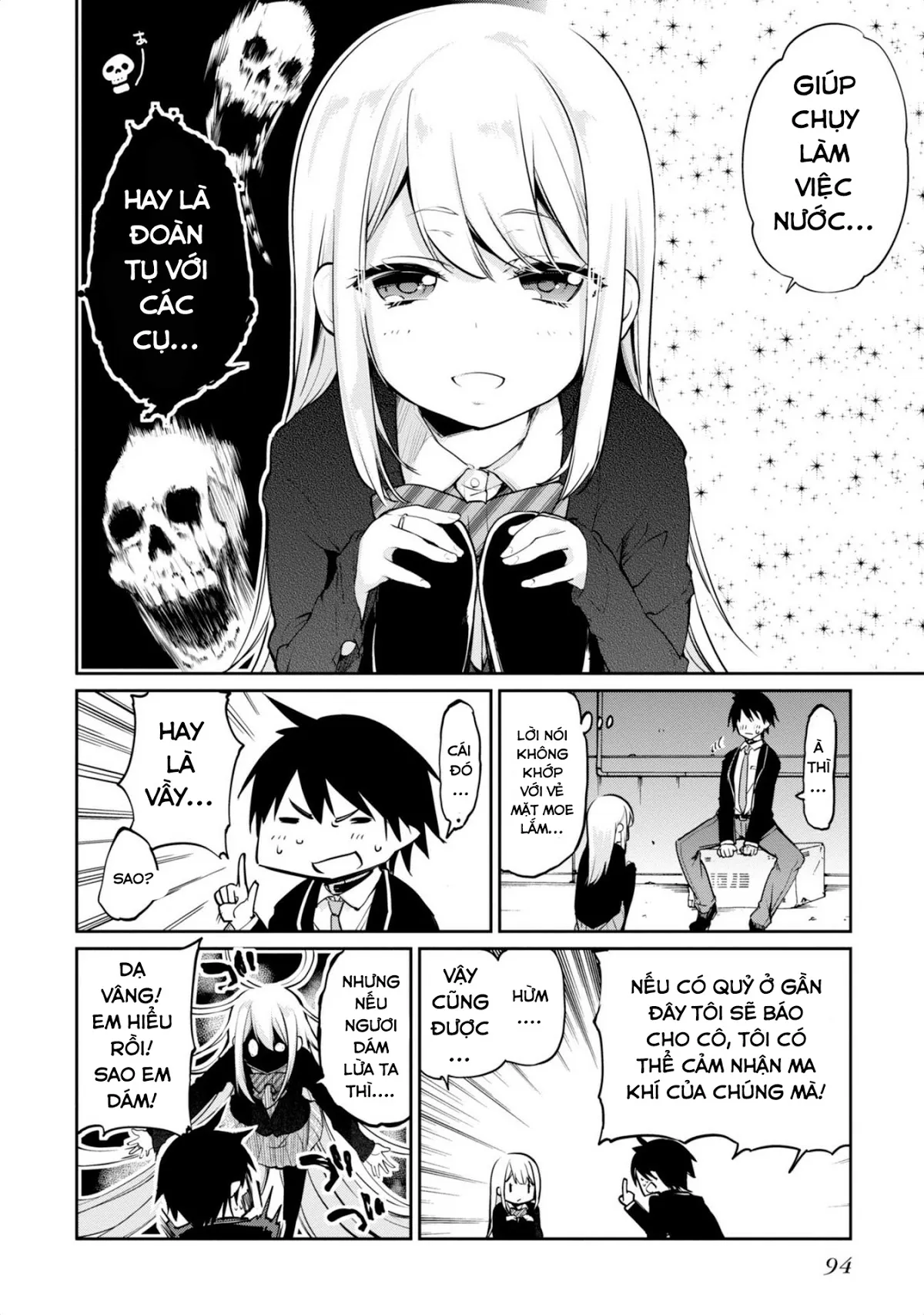 HentaiVN.net - Ảnh 24 - Con quỷ ngu ngốc dám nhờn với các chị thiên thần [Oroka na Tenshi wa Akuma to Odoru; The Foolish Angel Dances with Demons] - Chap 2