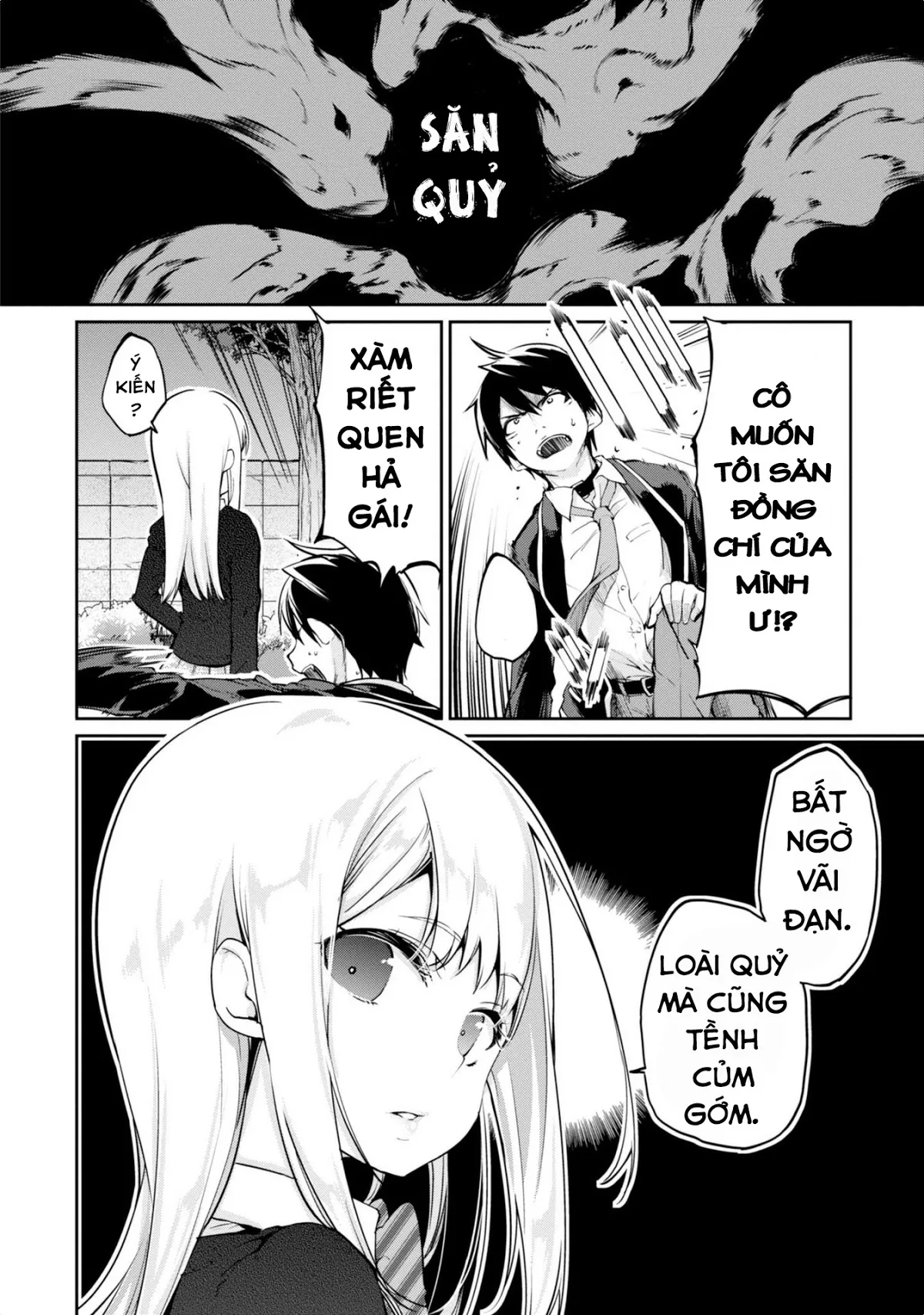 HentaiVN.net - Ảnh 4 - Con quỷ ngu ngốc dám nhờn với các chị thiên thần [Oroka na Tenshi wa Akuma to Odoru; The Foolish Angel Dances with Demons] - Chap 2