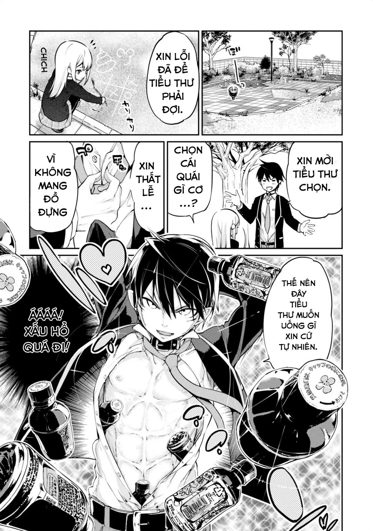 HentaiVN.net - Ảnh 9 - Con quỷ ngu ngốc dám nhờn với các chị thiên thần [Oroka na Tenshi wa Akuma to Odoru; The Foolish Angel Dances with Demons] - Chap 2