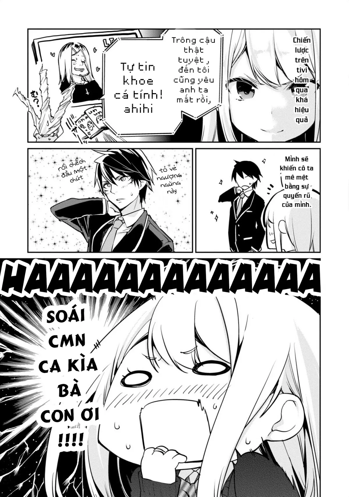 HentaiVN.net - Ảnh 15 - Con quỷ ngu ngốc dám nhờn với các chị thiên thần [Oroka na Tenshi wa Akuma to Odoru; The Foolish Angel Dances with Demons] - Chap 3
