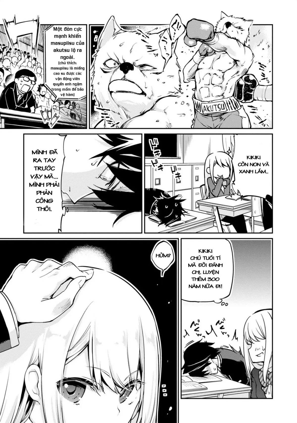 HentaiVN.net - Ảnh 19 - Con quỷ ngu ngốc dám nhờn với các chị thiên thần [Oroka na Tenshi wa Akuma to Odoru; The Foolish Angel Dances with Demons] - Chap 3