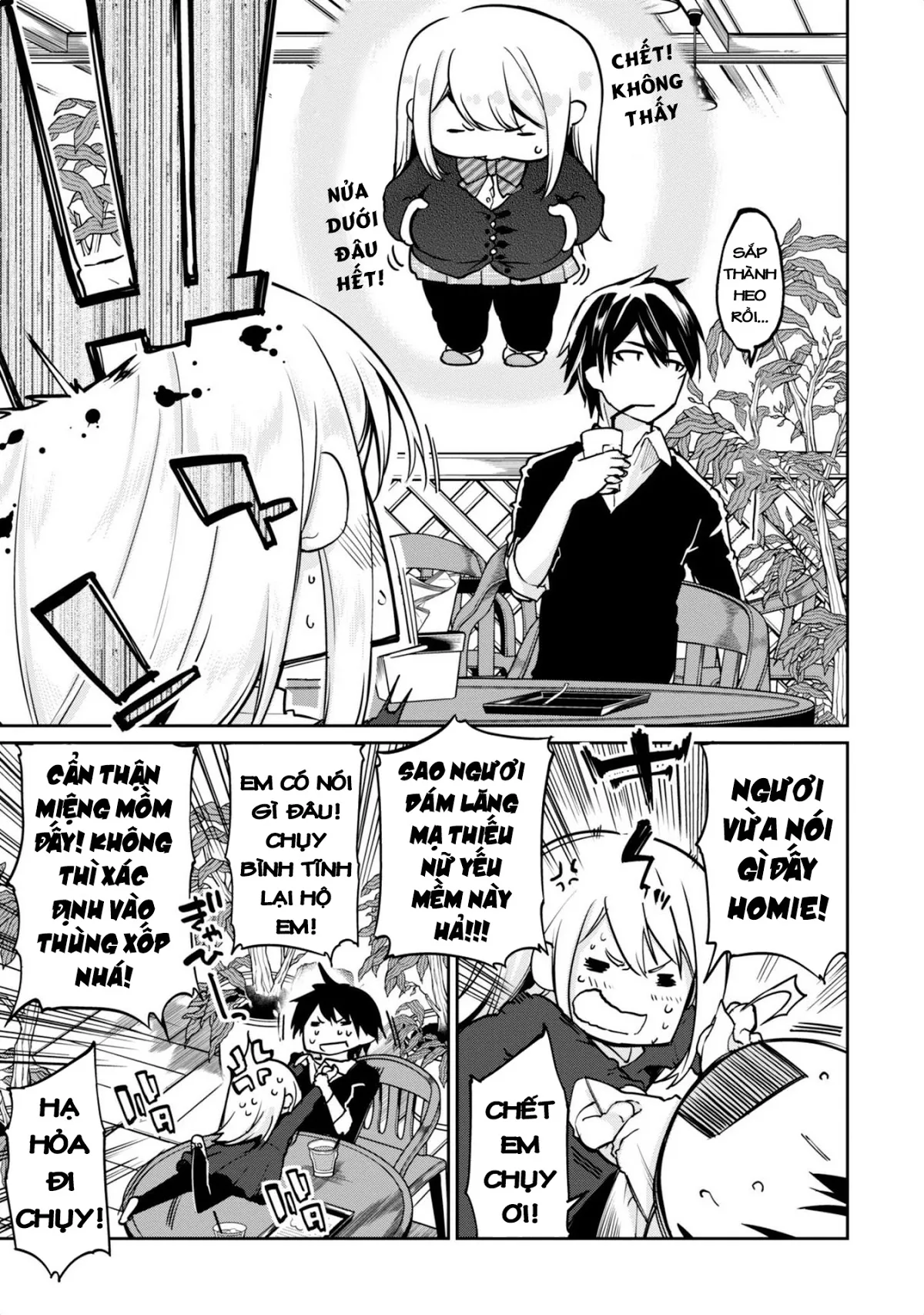 HentaiVN.net - Ảnh 17 - Con quỷ ngu ngốc dám nhờn với các chị thiên thần [Oroka na Tenshi wa Akuma to Odoru; The Foolish Angel Dances with Demons] - Chap 4