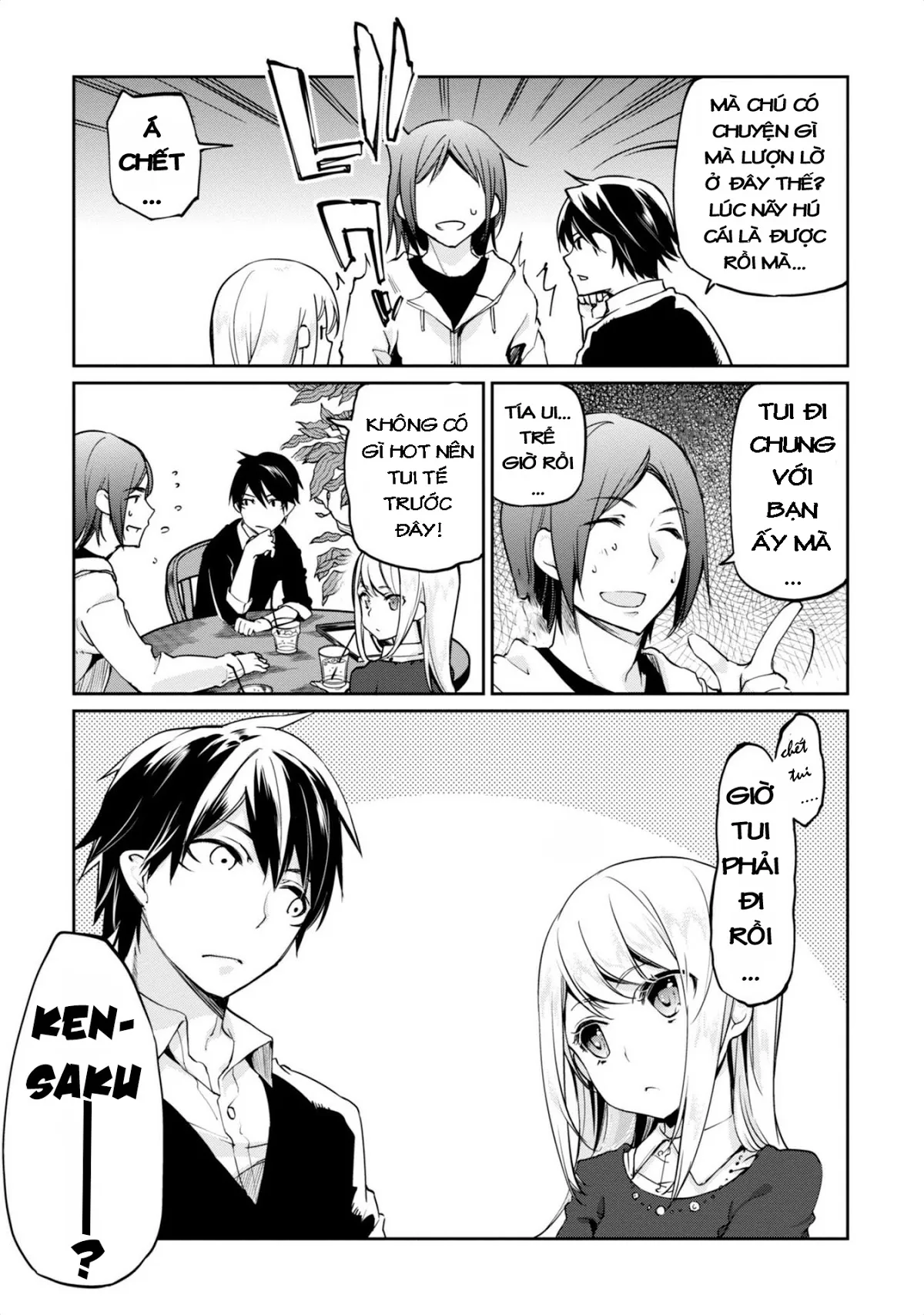 HentaiVN.net - Ảnh 22 - Con quỷ ngu ngốc dám nhờn với các chị thiên thần [Oroka na Tenshi wa Akuma to Odoru; The Foolish Angel Dances with Demons] - Chap 4