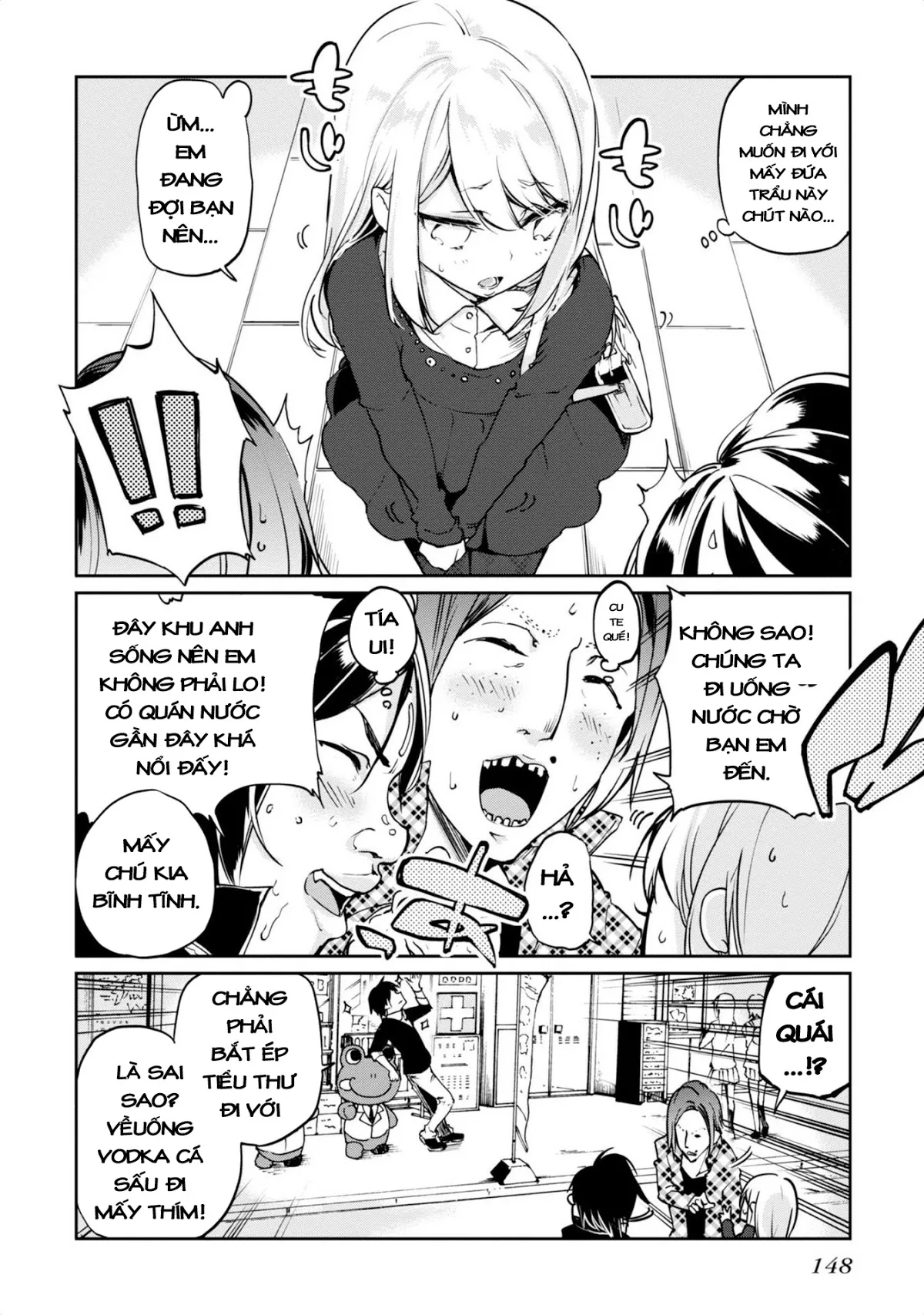 HentaiVN.net - Ảnh 4 - Con quỷ ngu ngốc dám nhờn với các chị thiên thần [Oroka na Tenshi wa Akuma to Odoru; The Foolish Angel Dances with Demons] - Chap 4