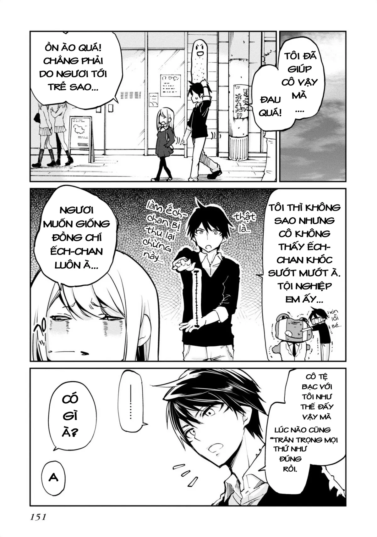 HentaiVN.net - Ảnh 7 - Con quỷ ngu ngốc dám nhờn với các chị thiên thần [Oroka na Tenshi wa Akuma to Odoru; The Foolish Angel Dances with Demons] - Chap 4