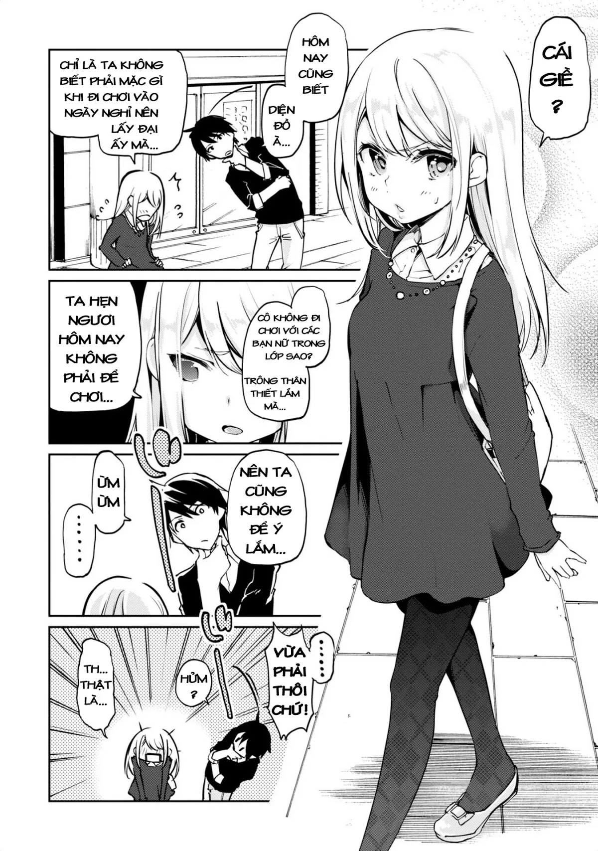 HentaiVN.net - Ảnh 8 - Con quỷ ngu ngốc dám nhờn với các chị thiên thần [Oroka na Tenshi wa Akuma to Odoru; The Foolish Angel Dances with Demons] - Chap 4