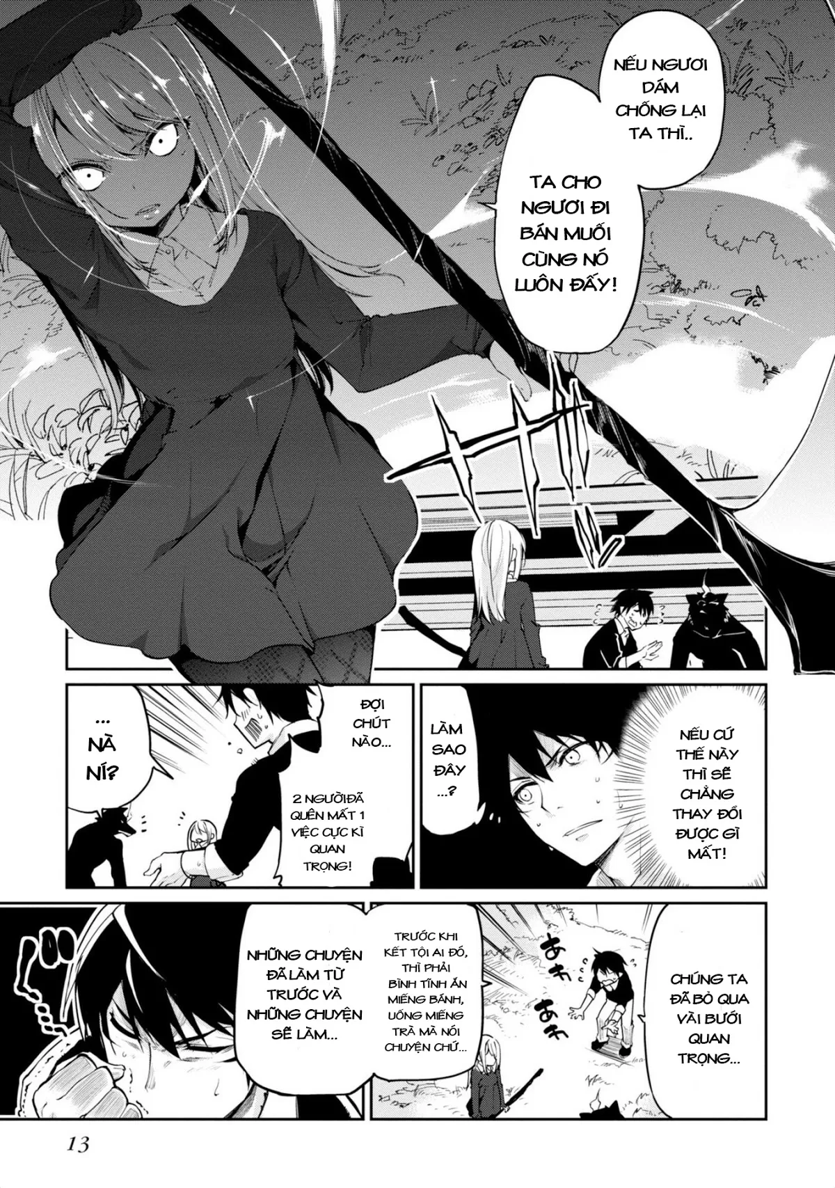 HentaiVN.net - Ảnh 13 - Con quỷ ngu ngốc dám nhờn với các chị thiên thần [Oroka na Tenshi wa Akuma to Odoru; The Foolish Angel Dances with Demons] - Chap 5