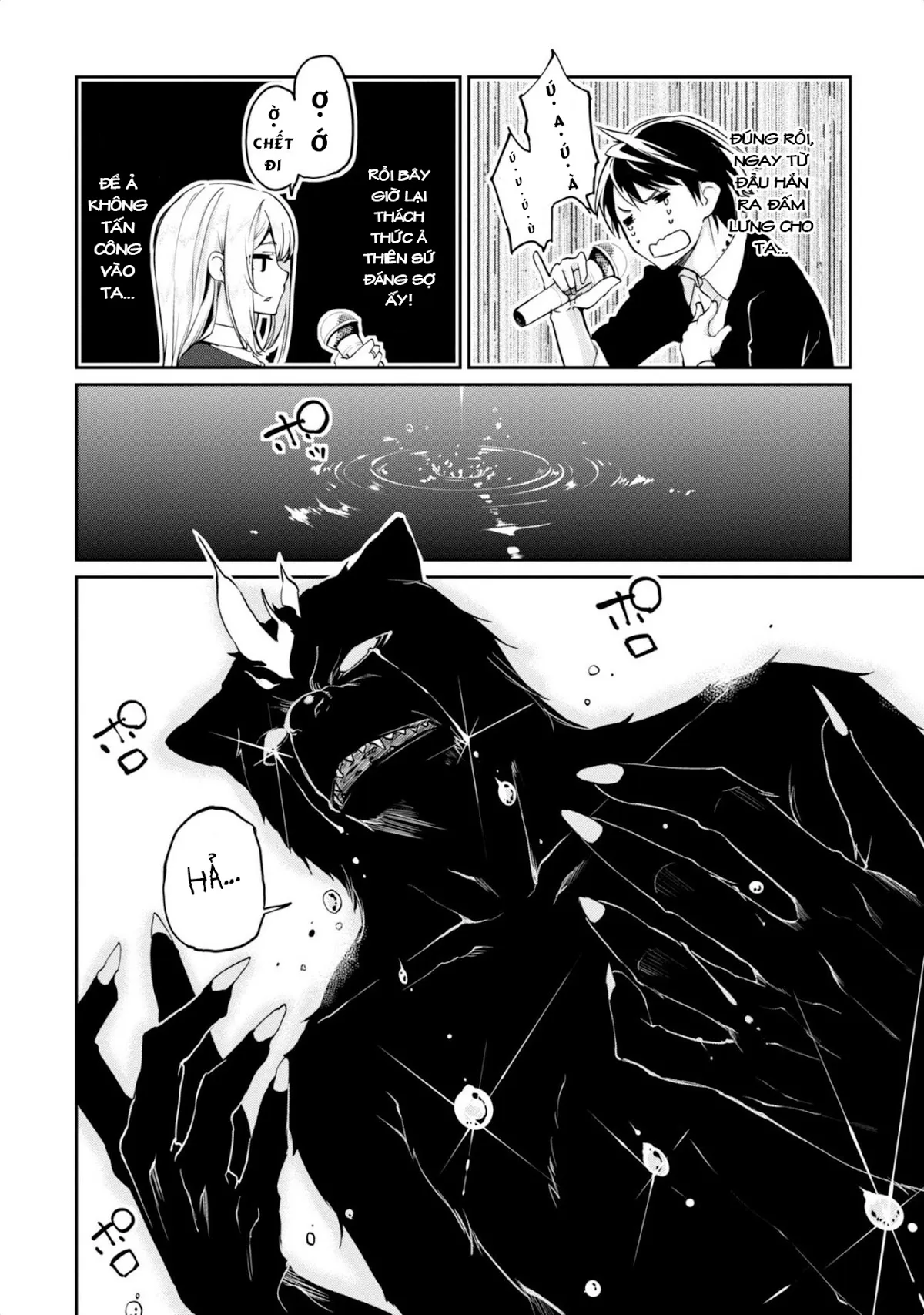 HentaiVN.net - Ảnh 20 - Con quỷ ngu ngốc dám nhờn với các chị thiên thần [Oroka na Tenshi wa Akuma to Odoru; The Foolish Angel Dances with Demons] - Chap 5