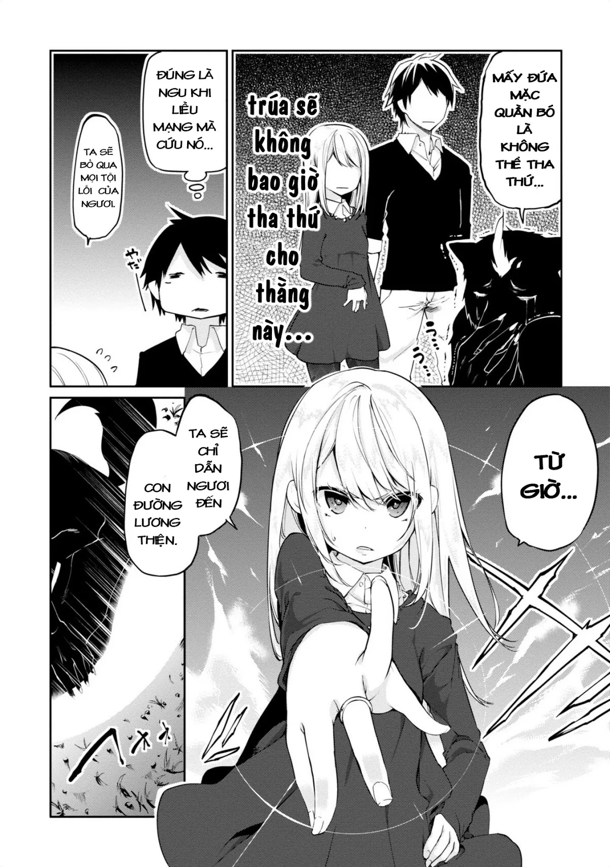 HentaiVN.net - Ảnh 24 - Con quỷ ngu ngốc dám nhờn với các chị thiên thần [Oroka na Tenshi wa Akuma to Odoru; The Foolish Angel Dances with Demons] - Chap 5
