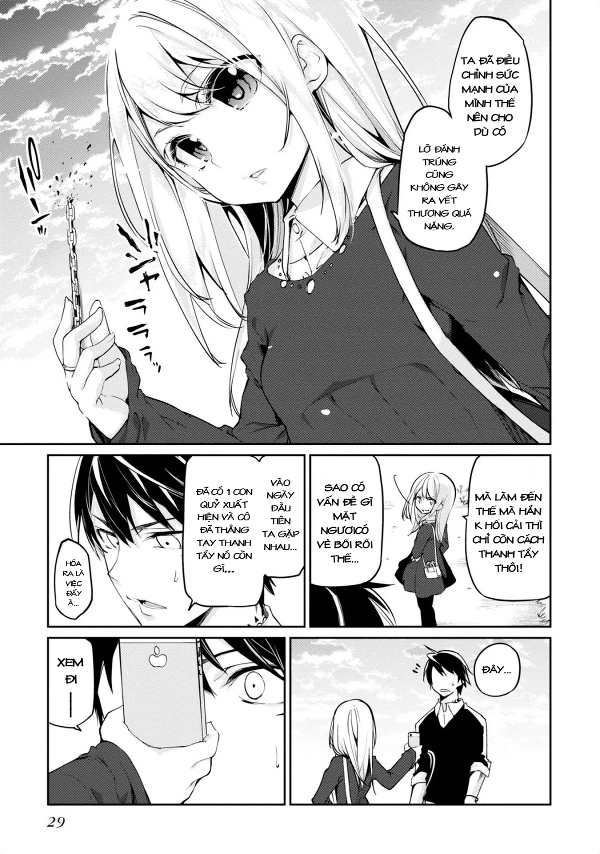 HentaiVN.net - Ảnh 29 - Con quỷ ngu ngốc dám nhờn với các chị thiên thần [Oroka na Tenshi wa Akuma to Odoru; The Foolish Angel Dances with Demons] - Chap 5