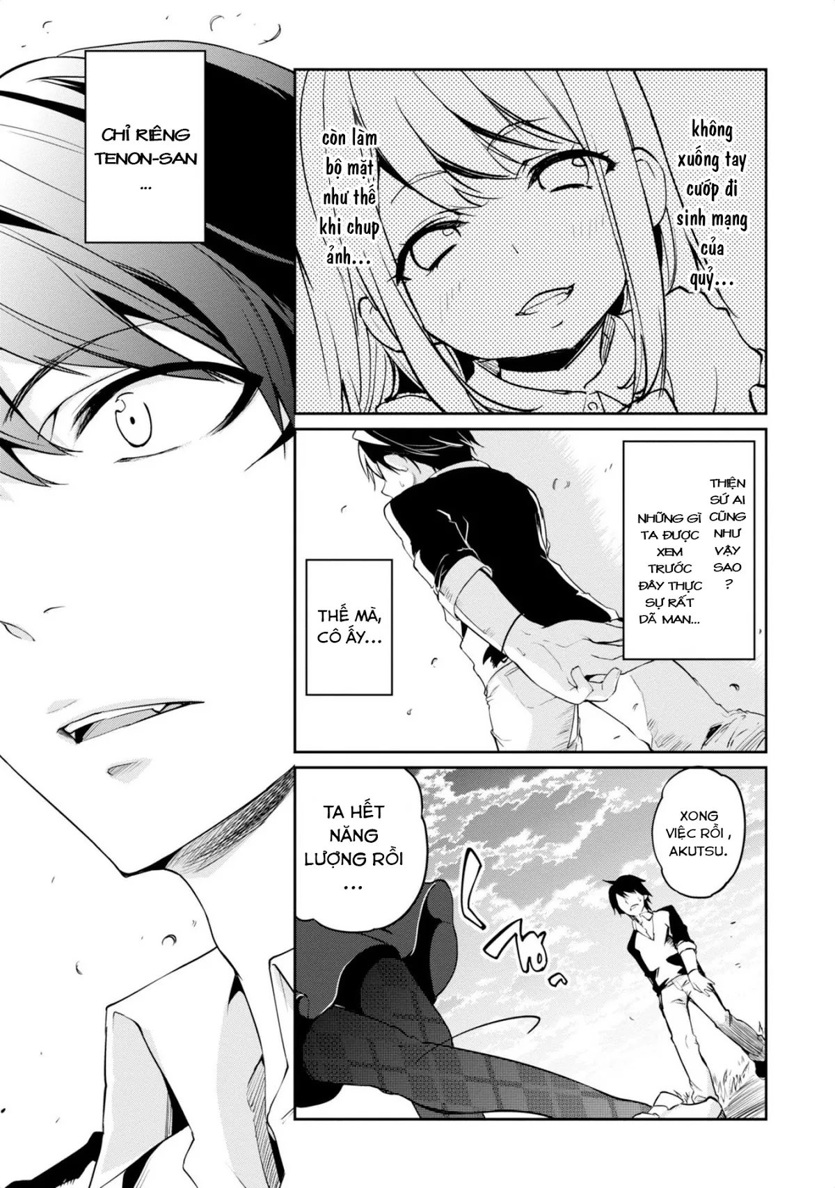 HentaiVN.net - Ảnh 31 - Con quỷ ngu ngốc dám nhờn với các chị thiên thần [Oroka na Tenshi wa Akuma to Odoru; The Foolish Angel Dances with Demons] - Chap 5