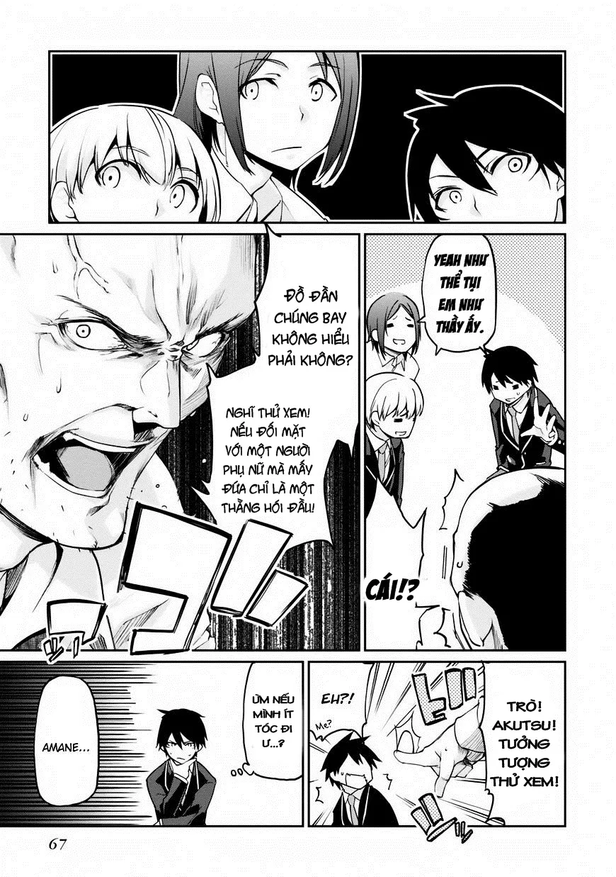 HentaiVN.net - Ảnh 24 - Con quỷ ngu ngốc dám nhờn với các chị thiên thần [Oroka na Tenshi wa Akuma to Odoru; The Foolish Angel Dances with Demons] - Chap 6