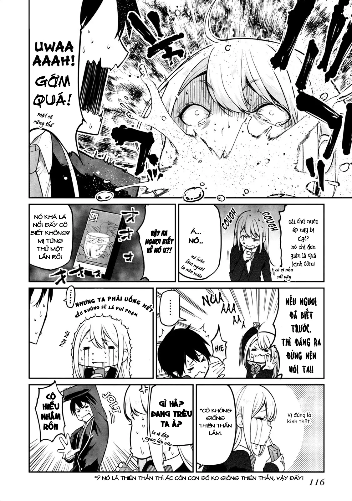 HentaiVN.net - Ảnh 5 - Con quỷ ngu ngốc dám nhờn với các chị thiên thần [Oroka na Tenshi wa Akuma to Odoru; The Foolish Angel Dances with Demons] - Chap 7.5