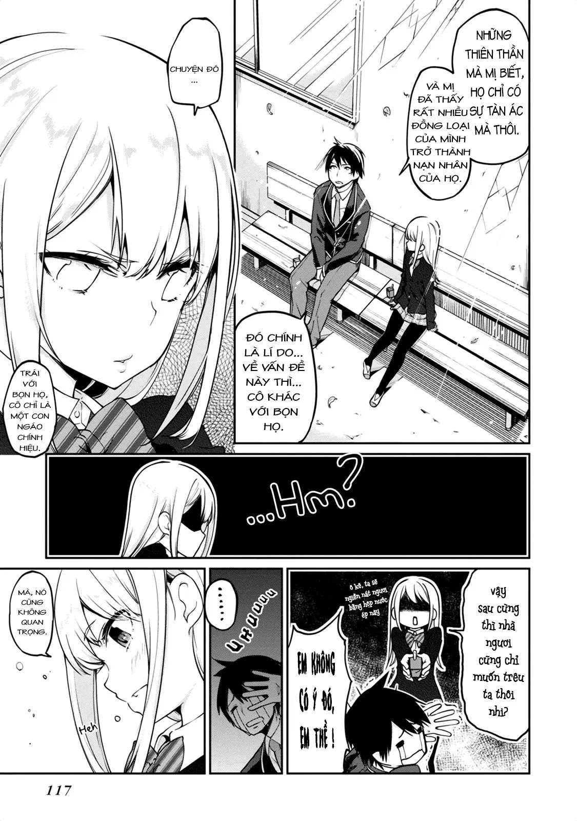 HentaiVN.net - Ảnh 6 - Con quỷ ngu ngốc dám nhờn với các chị thiên thần [Oroka na Tenshi wa Akuma to Odoru; The Foolish Angel Dances with Demons] - Chap 7.5
