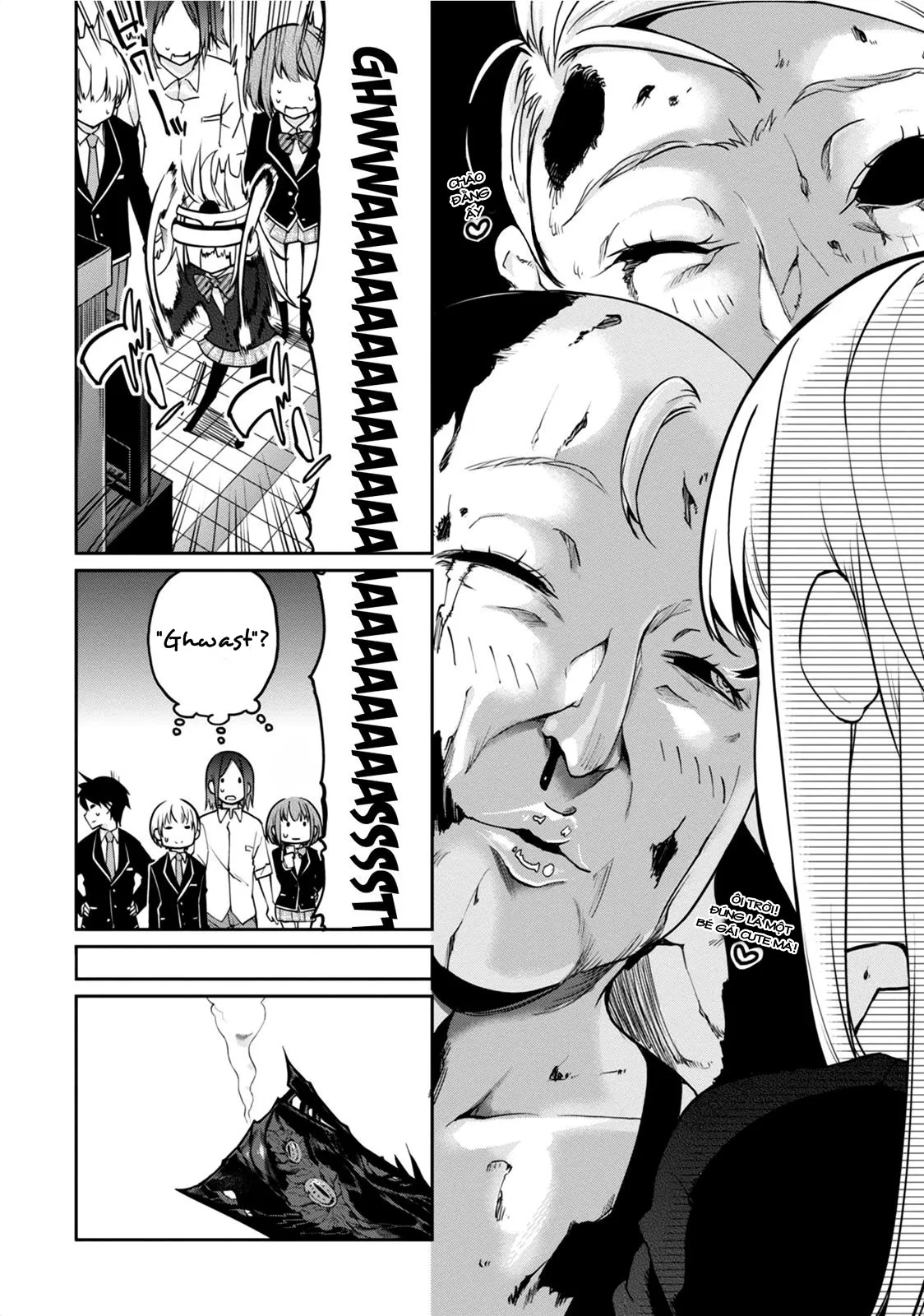 HentaiVN.net - Ảnh 15 - Con quỷ ngu ngốc dám nhờn với các chị thiên thần [Oroka na Tenshi wa Akuma to Odoru; The Foolish Angel Dances with Demons] - Chap 8