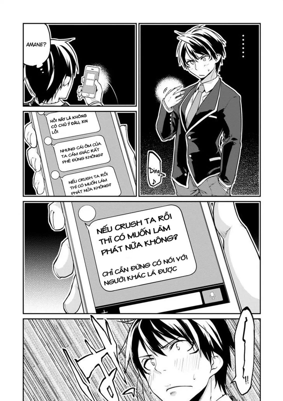 HentaiVN.net - Ảnh 31 - Con quỷ ngu ngốc dám nhờn với các chị thiên thần [Oroka na Tenshi wa Akuma to Odoru; The Foolish Angel Dances with Demons] - Chap 8