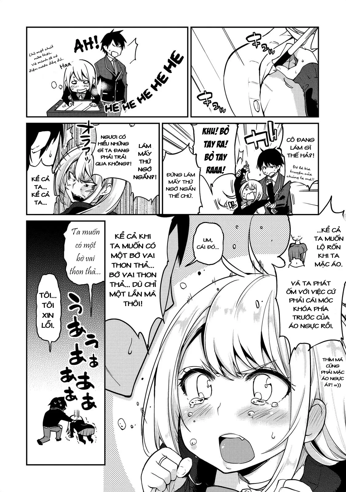 HentaiVN.net - Ảnh 7 - Con quỷ ngu ngốc dám nhờn với các chị thiên thần [Oroka na Tenshi wa Akuma to Odoru; The Foolish Angel Dances with Demons] - Chap 8.5: Bonus
