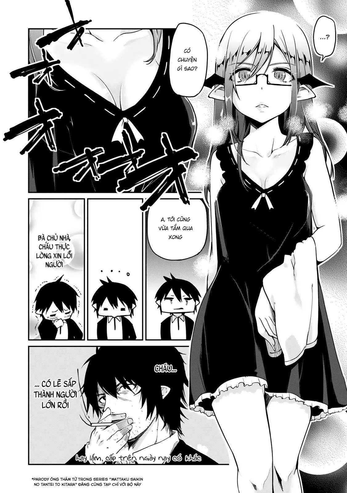 HentaiVN.net - Ảnh 17 - Con quỷ ngu ngốc dám nhờn với các chị thiên thần [Oroka na Tenshi wa Akuma to Odoru; The Foolish Angel Dances with Demons] - Chap 9