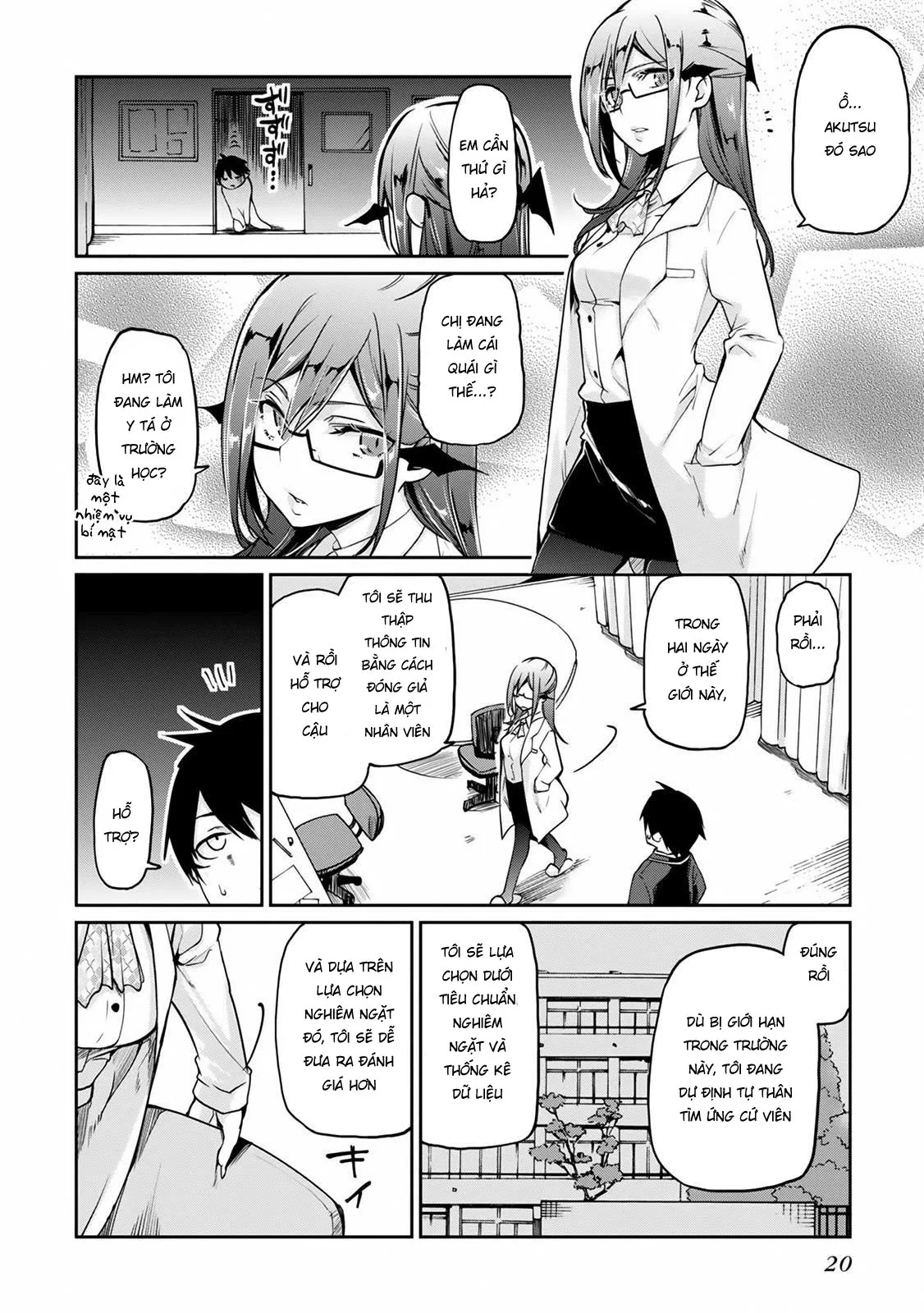 HentaiVN.net - Ảnh 23 - Con quỷ ngu ngốc dám nhờn với các chị thiên thần [Oroka na Tenshi wa Akuma to Odoru; The Foolish Angel Dances with Demons] - Chap 9