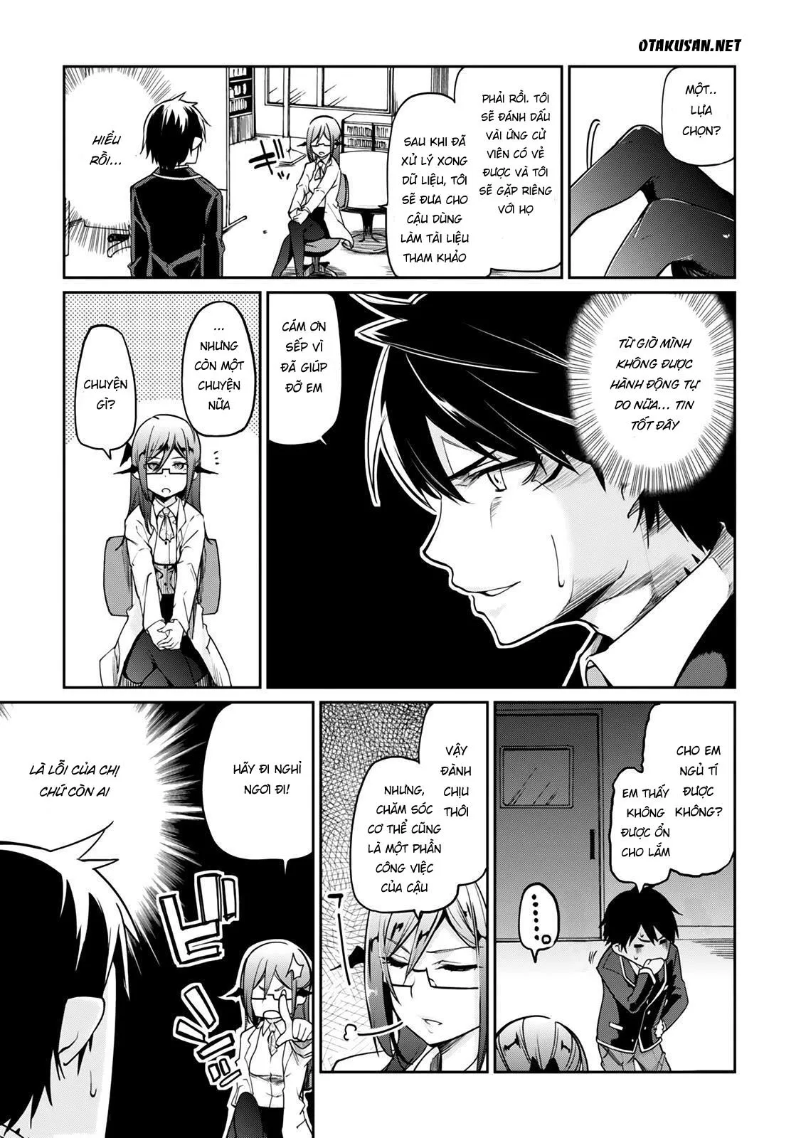 HentaiVN.net - Ảnh 24 - Con quỷ ngu ngốc dám nhờn với các chị thiên thần [Oroka na Tenshi wa Akuma to Odoru; The Foolish Angel Dances with Demons] - Chap 9