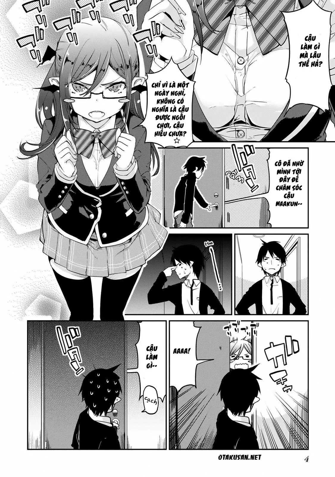 HentaiVN.net - Ảnh 7 - Con quỷ ngu ngốc dám nhờn với các chị thiên thần [Oroka na Tenshi wa Akuma to Odoru; The Foolish Angel Dances with Demons] - Chap 9