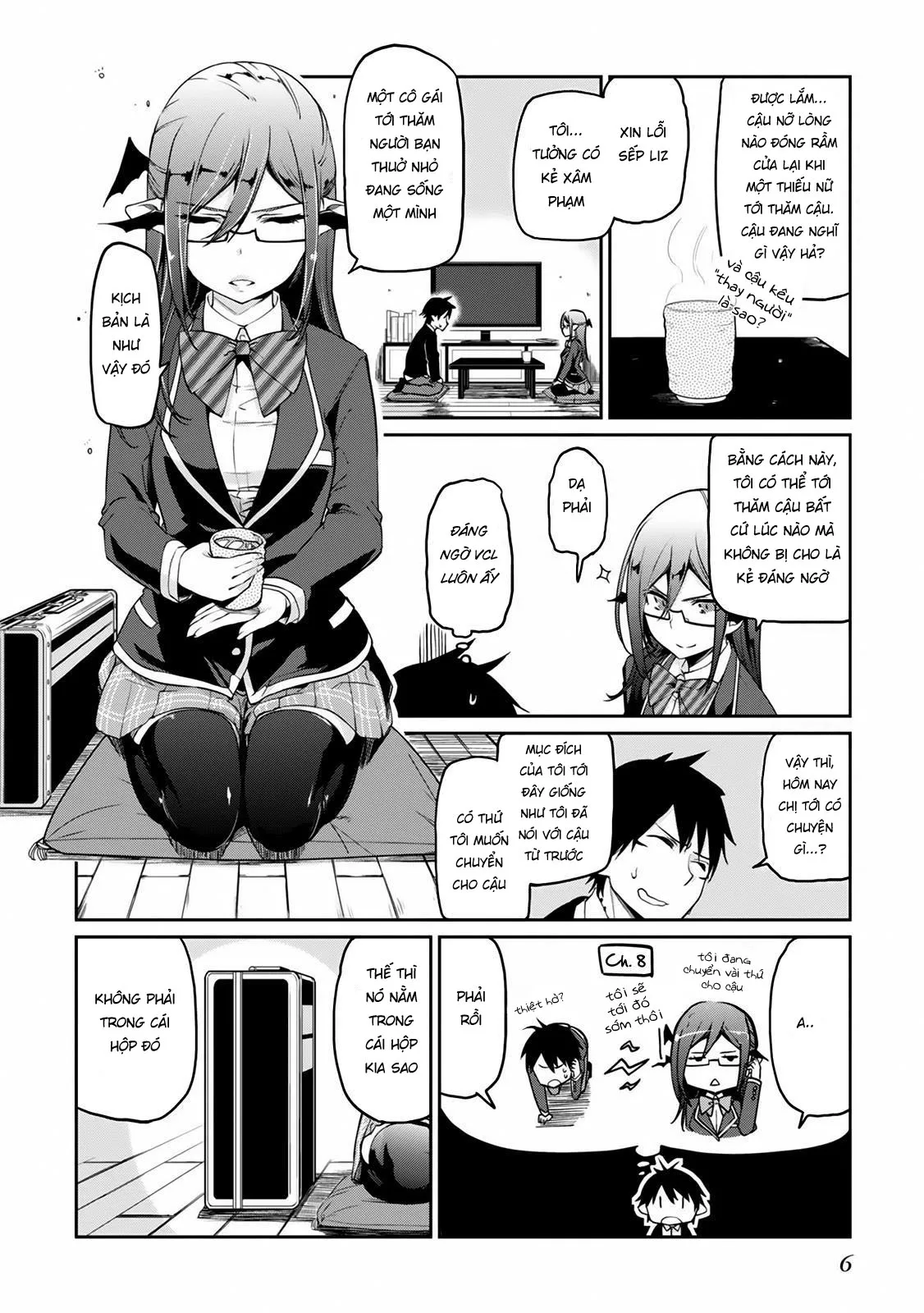 HentaiVN.net - Ảnh 9 - Con quỷ ngu ngốc dám nhờn với các chị thiên thần [Oroka na Tenshi wa Akuma to Odoru; The Foolish Angel Dances with Demons] - Chap 9