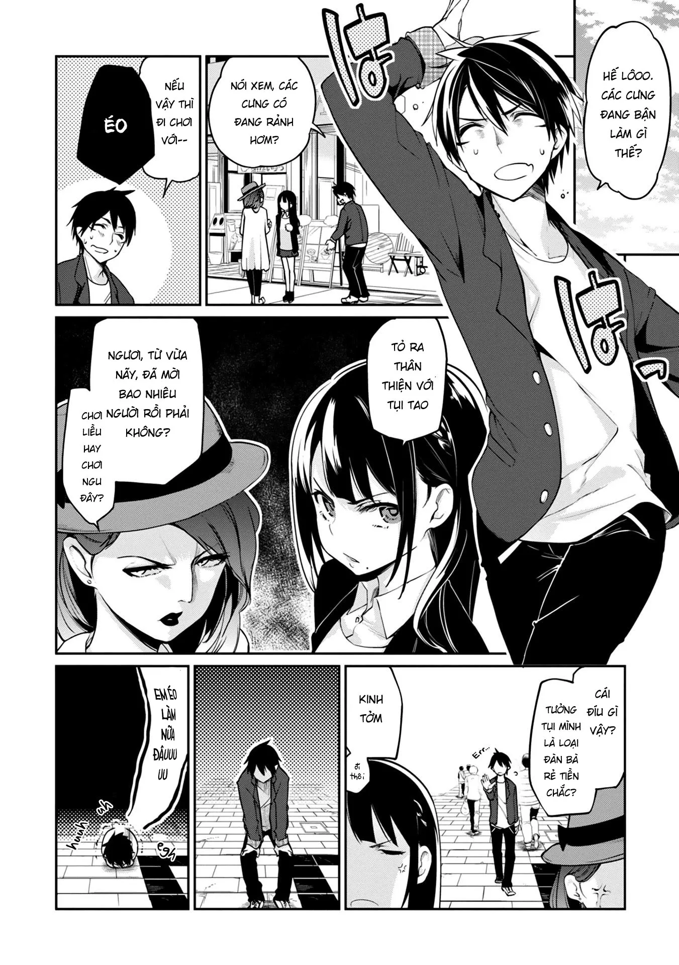 HentaiVN.net - Ảnh 3 - Con quỷ ngu ngốc dám nhờn với các chị thiên thần [Oroka na Tenshi wa Akuma to Odoru; The Foolish Angel Dances with Demons] - Chap 10