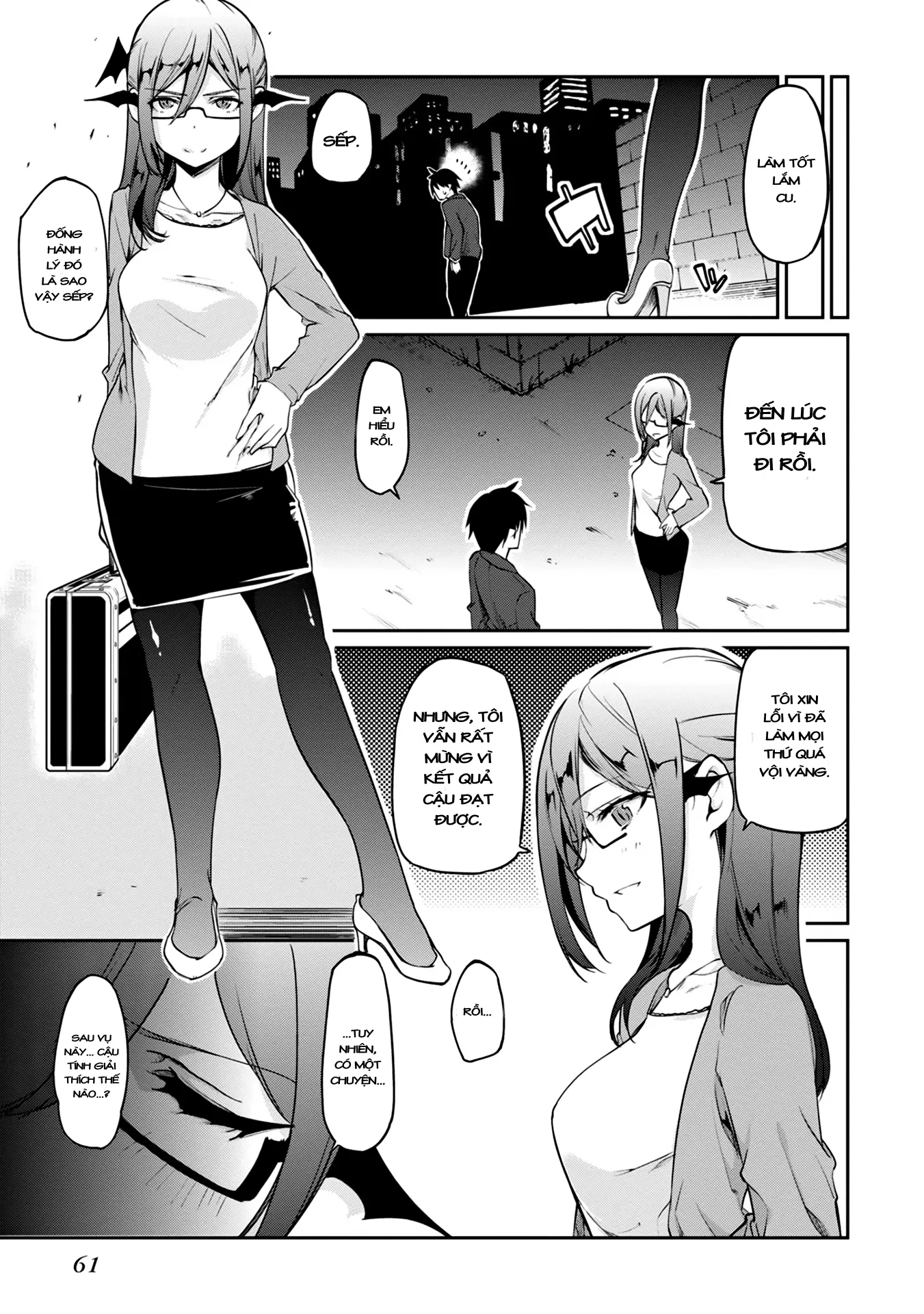 HentaiVN.net - Ảnh 31 - Con quỷ ngu ngốc dám nhờn với các chị thiên thần [Oroka na Tenshi wa Akuma to Odoru; The Foolish Angel Dances with Demons] - Chap 10