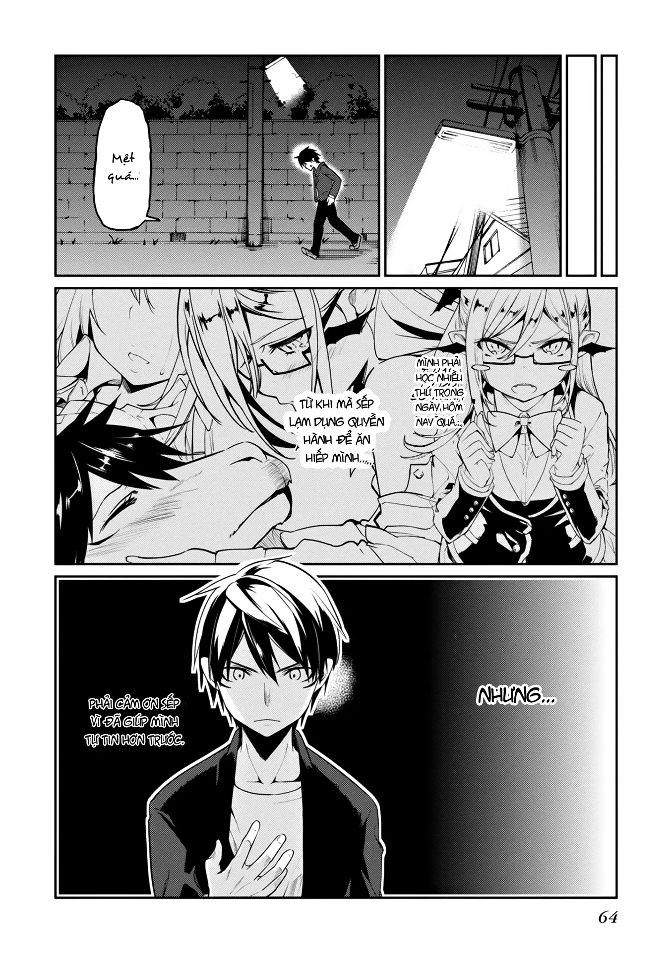 HentaiVN.net - Ảnh 34 - Con quỷ ngu ngốc dám nhờn với các chị thiên thần [Oroka na Tenshi wa Akuma to Odoru; The Foolish Angel Dances with Demons] - Chap 10