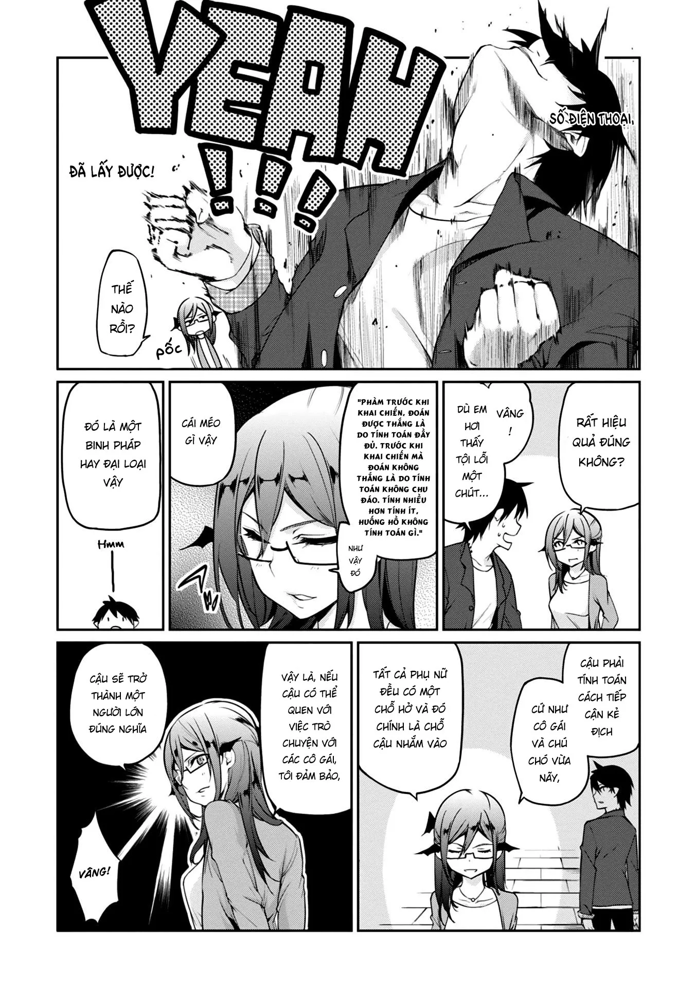 HentaiVN.net - Ảnh 9 - Con quỷ ngu ngốc dám nhờn với các chị thiên thần [Oroka na Tenshi wa Akuma to Odoru; The Foolish Angel Dances with Demons] - Chap 10