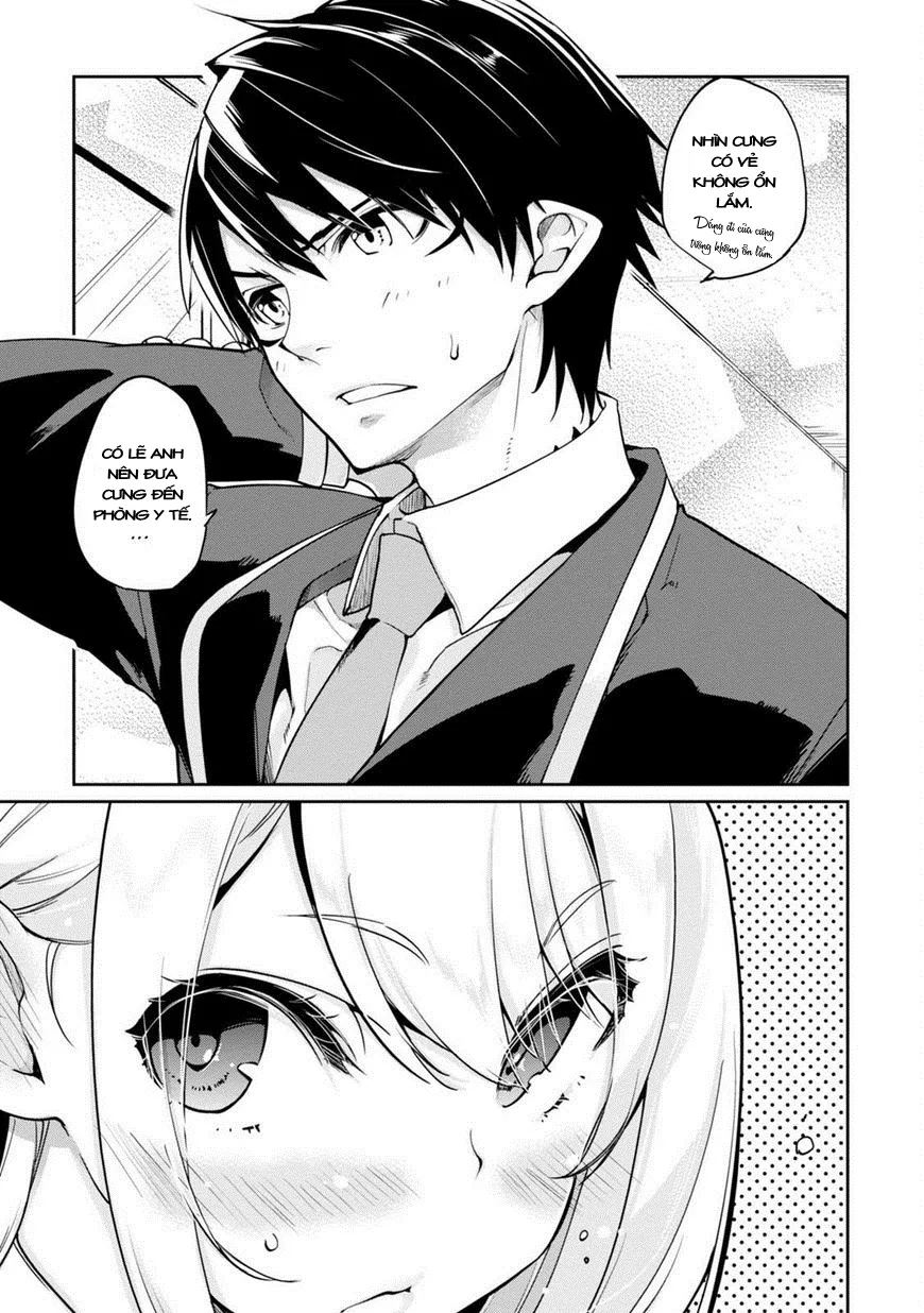 HentaiVN.net - Ảnh 8 - Con quỷ ngu ngốc dám nhờn với các chị thiên thần [Oroka na Tenshi wa Akuma to Odoru; The Foolish Angel Dances with Demons] - Chap 12